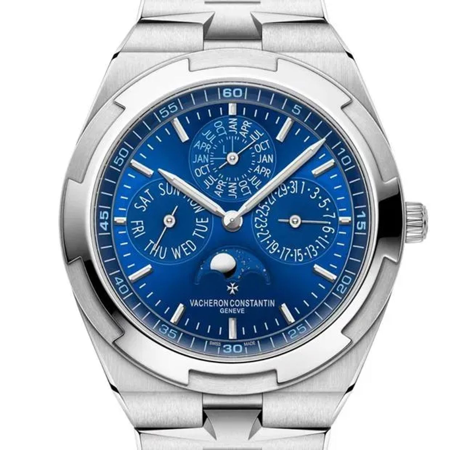Vacheron Constantin Overseas 4300V/120G-B945 (2023) - Blue dial 42 mm White Gold case (5/6)