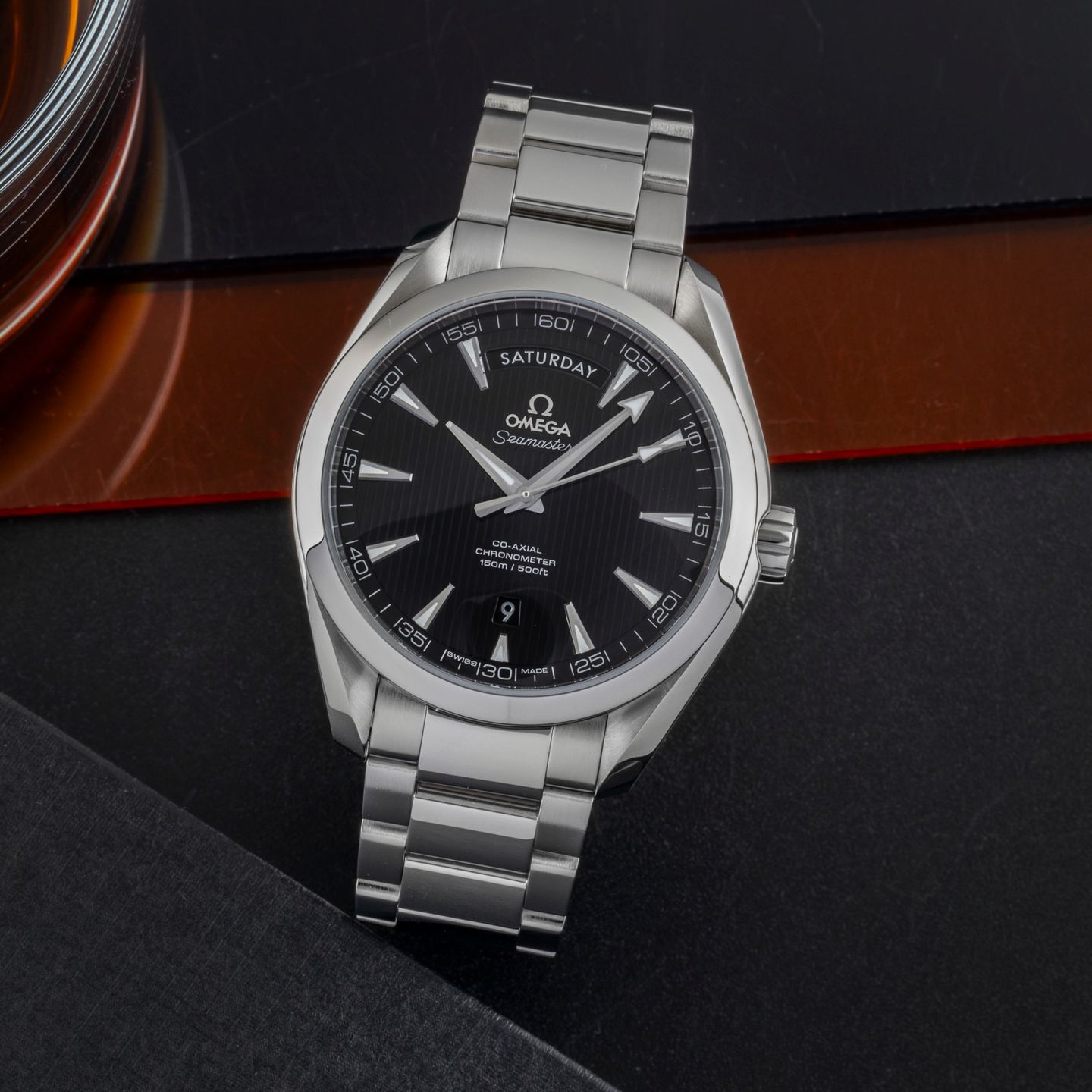 Omega Seamaster Aqua Terra 231.10.42.22.01.001 (Unknown (random serial)) - Black dial 42 mm Steel case (1/8)