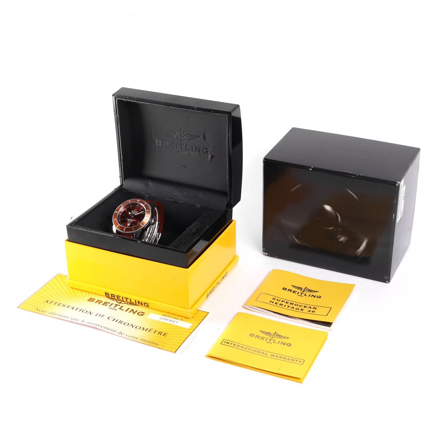 Breitling Superocean Heritage 46 A17320 (Unknown (random serial)) - Bronze dial 46 mm Steel case (6/6)