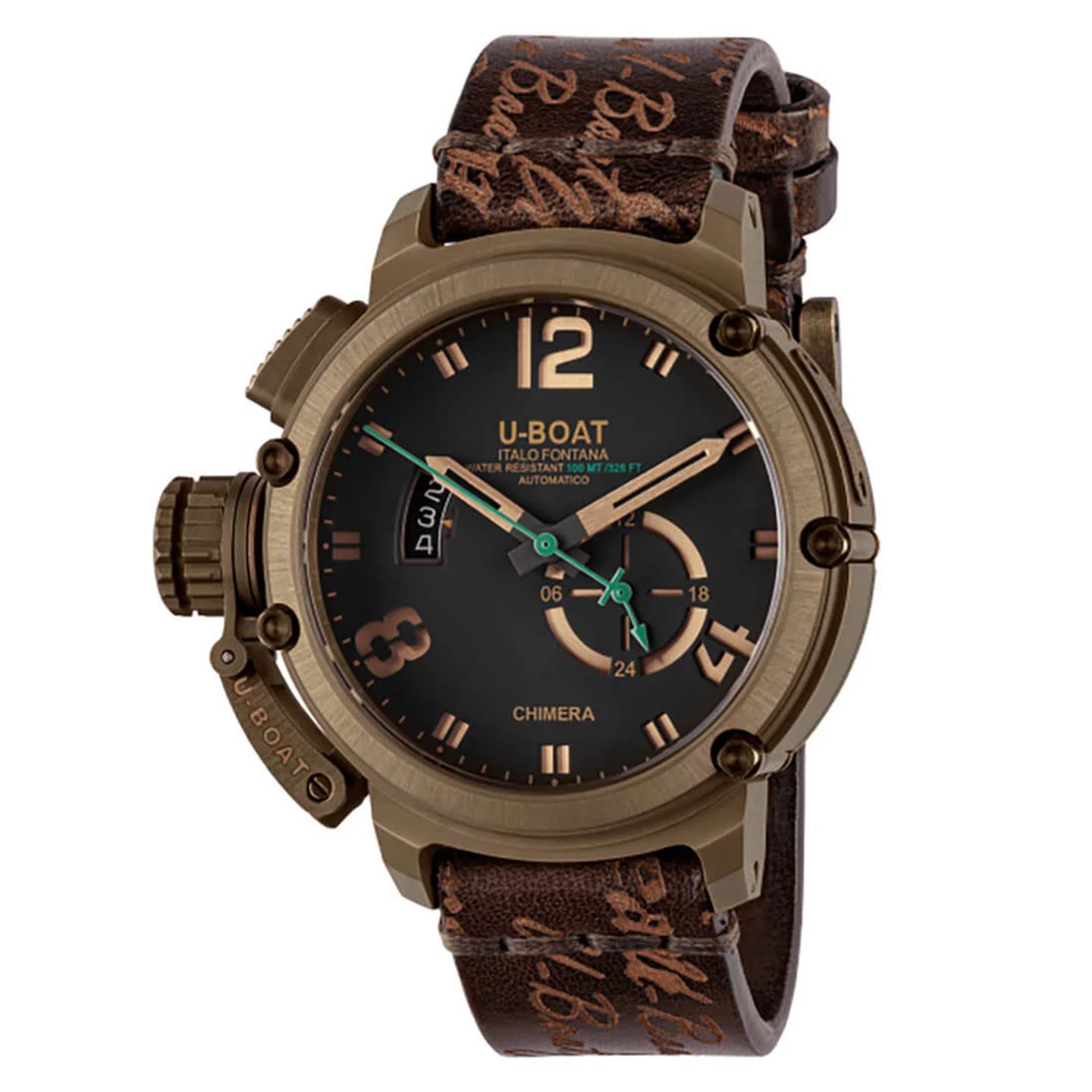 U-Boat Chimera 8527 (2024) - Black dial 47 mm Bronze case (3/3)