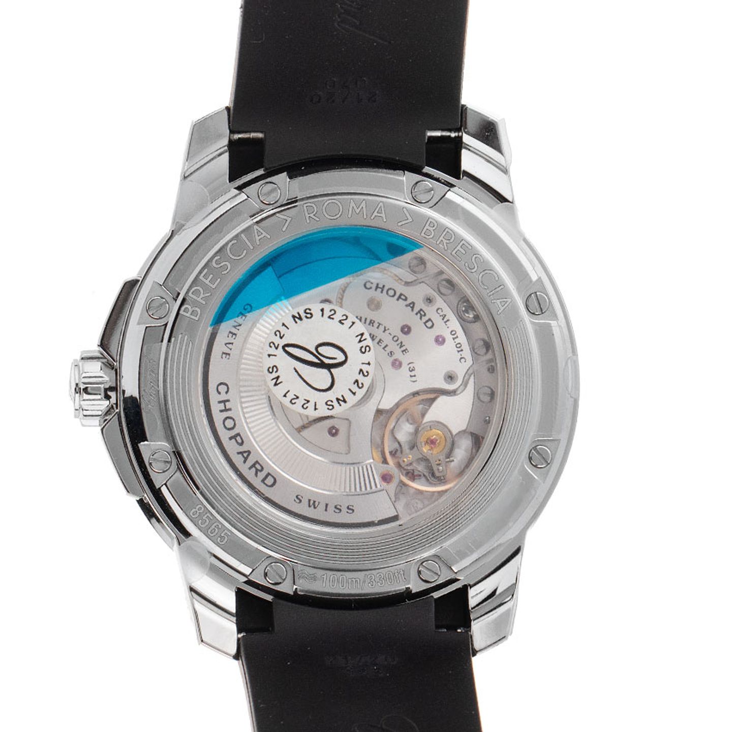 Chopard Mille Miglia 168565-3001 (2024) - Zwart wijzerplaat 43mm Staal (6/7)