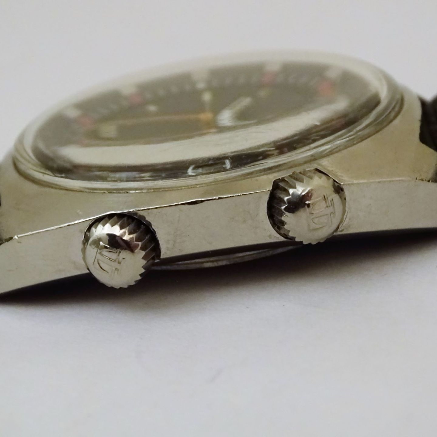 Tissot Seastar 44518-7 (1969) - Black dial 42 mm Steel case (4/7)