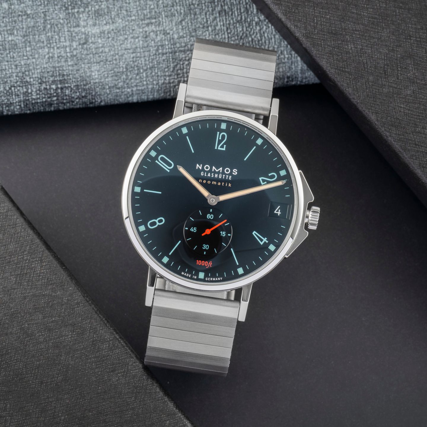 NOMOS Tangente 501 (Unknown (random serial)) - White dial 37 mm Steel case (1/8)