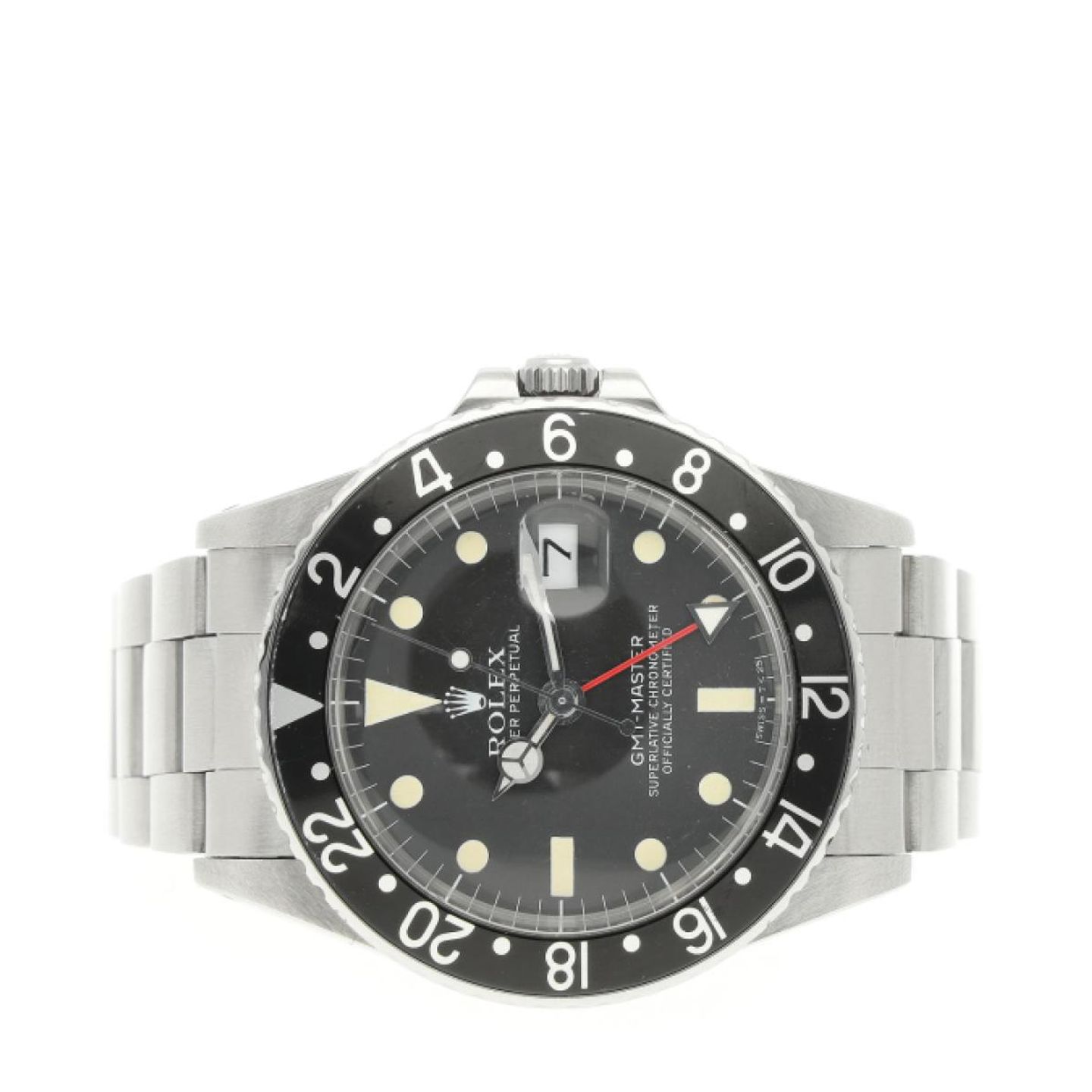 Rolex GMT-Master 1675 (1973) - Zwart wijzerplaat 40mm Staal (6/7)