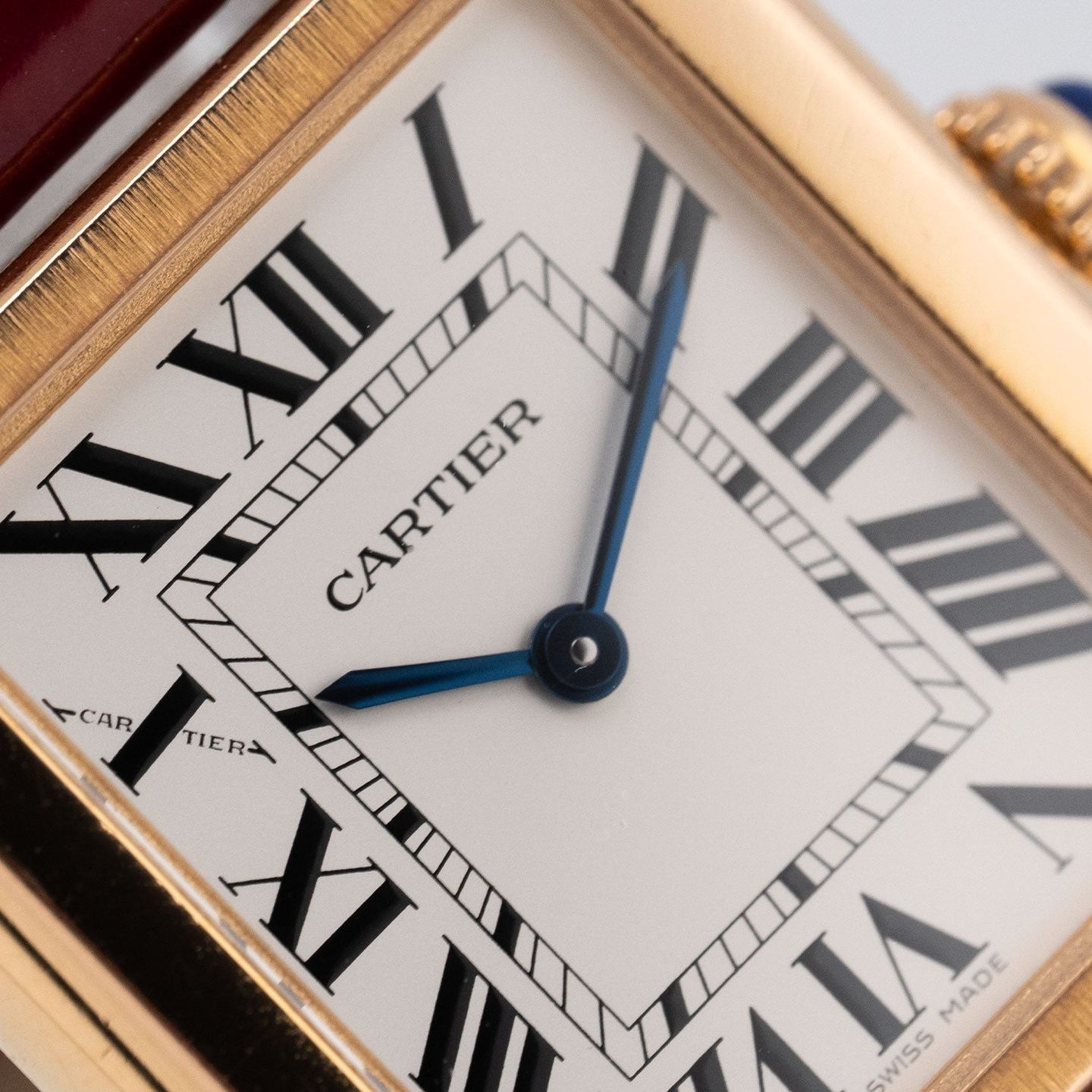 Cartier Tank Solo W5200024 (Onbekend (willekeurig serienummer)) - Zilver wijzerplaat 31mm Roségoud (3/7)