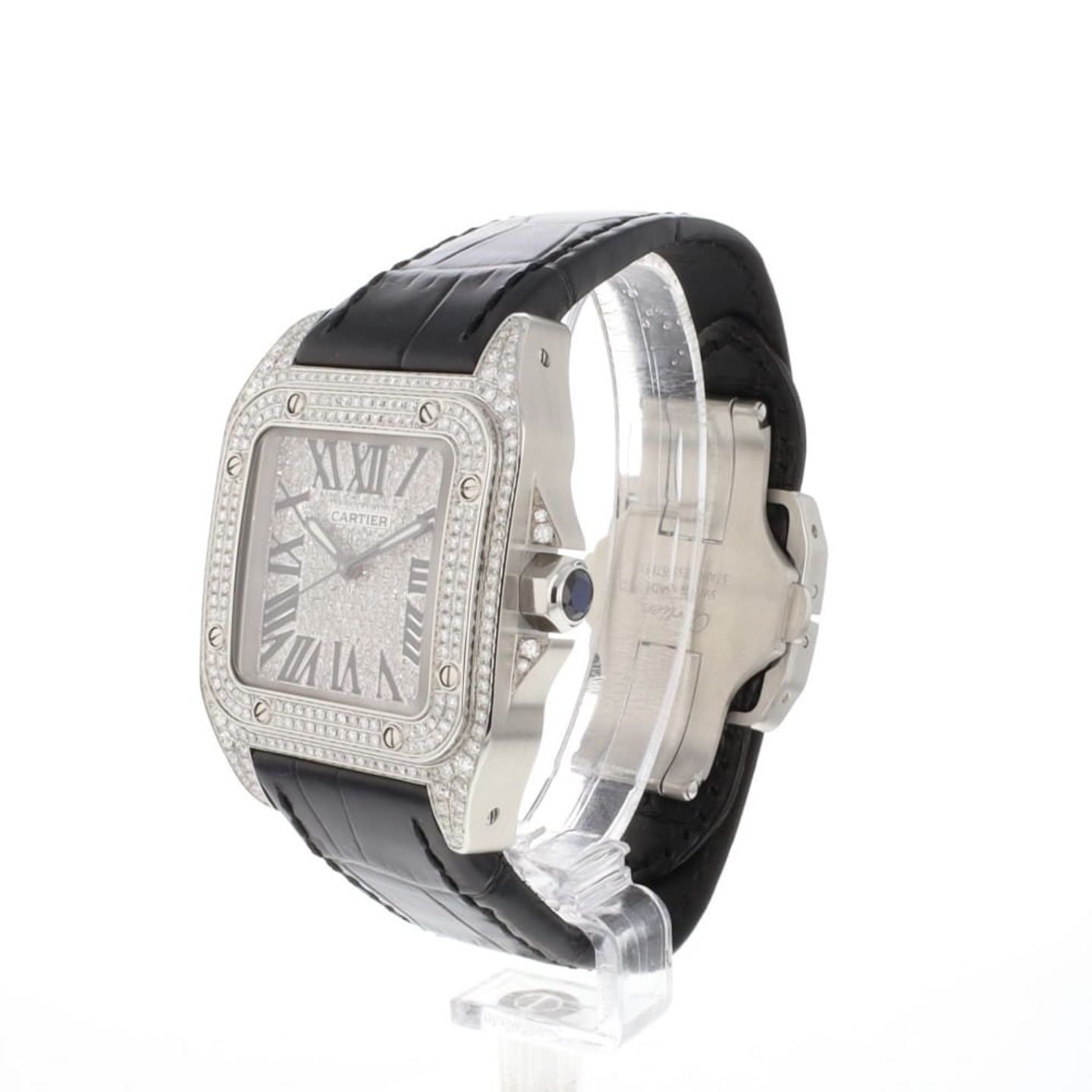 Cartier Santos 100 2878 (Onbekend (willekeurig serienummer)) - 33mm (2/5)