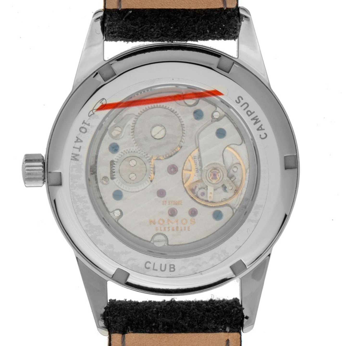 NOMOS Club Campus 738 (2025) - Black dial 39 mm Steel case (6/7)