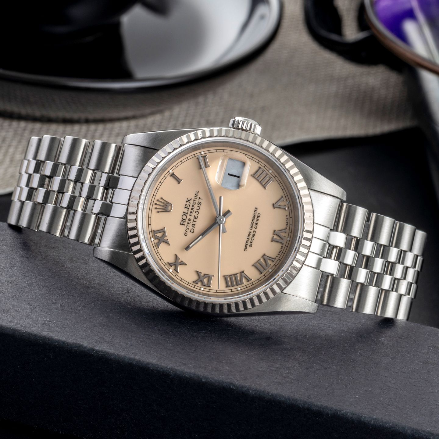 Rolex Datejust 36 16234 (Unknown (random serial)) - 36 mm Steel case (2/8)