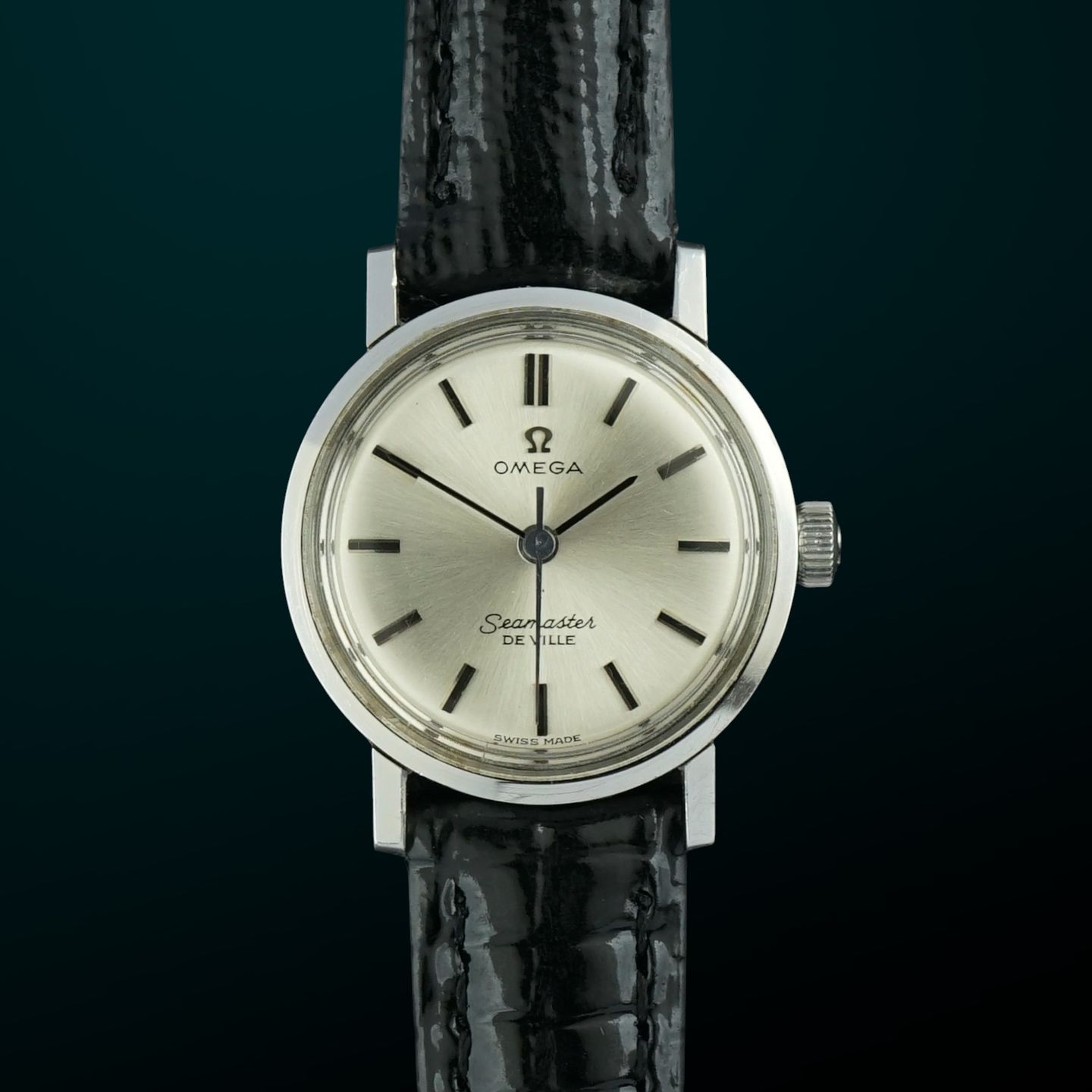 Omega Seamaster 535.004 (1967) - White dial 23 mm Steel case (1/8)