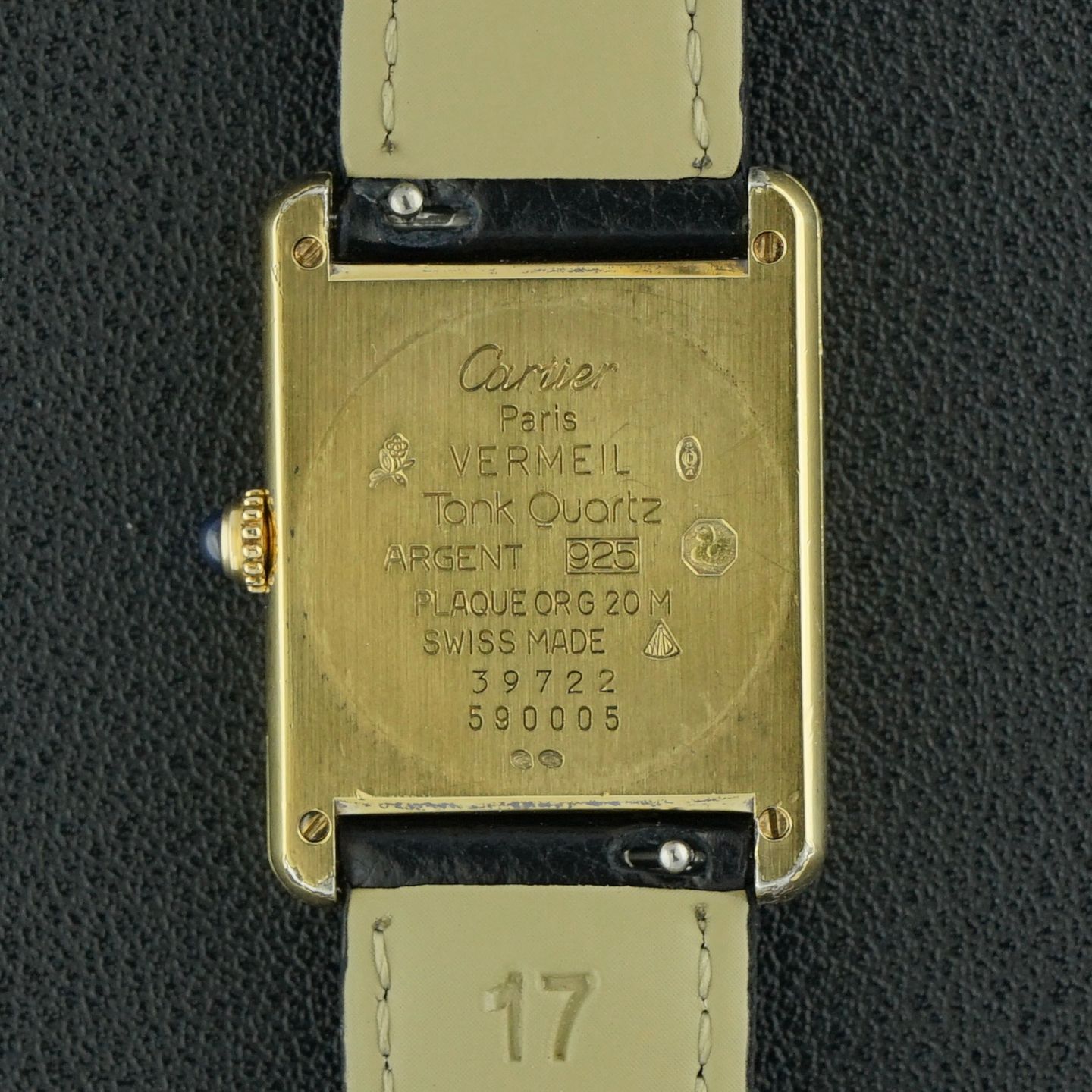 Cartier Tank Vermeil 590005 - (3/8)