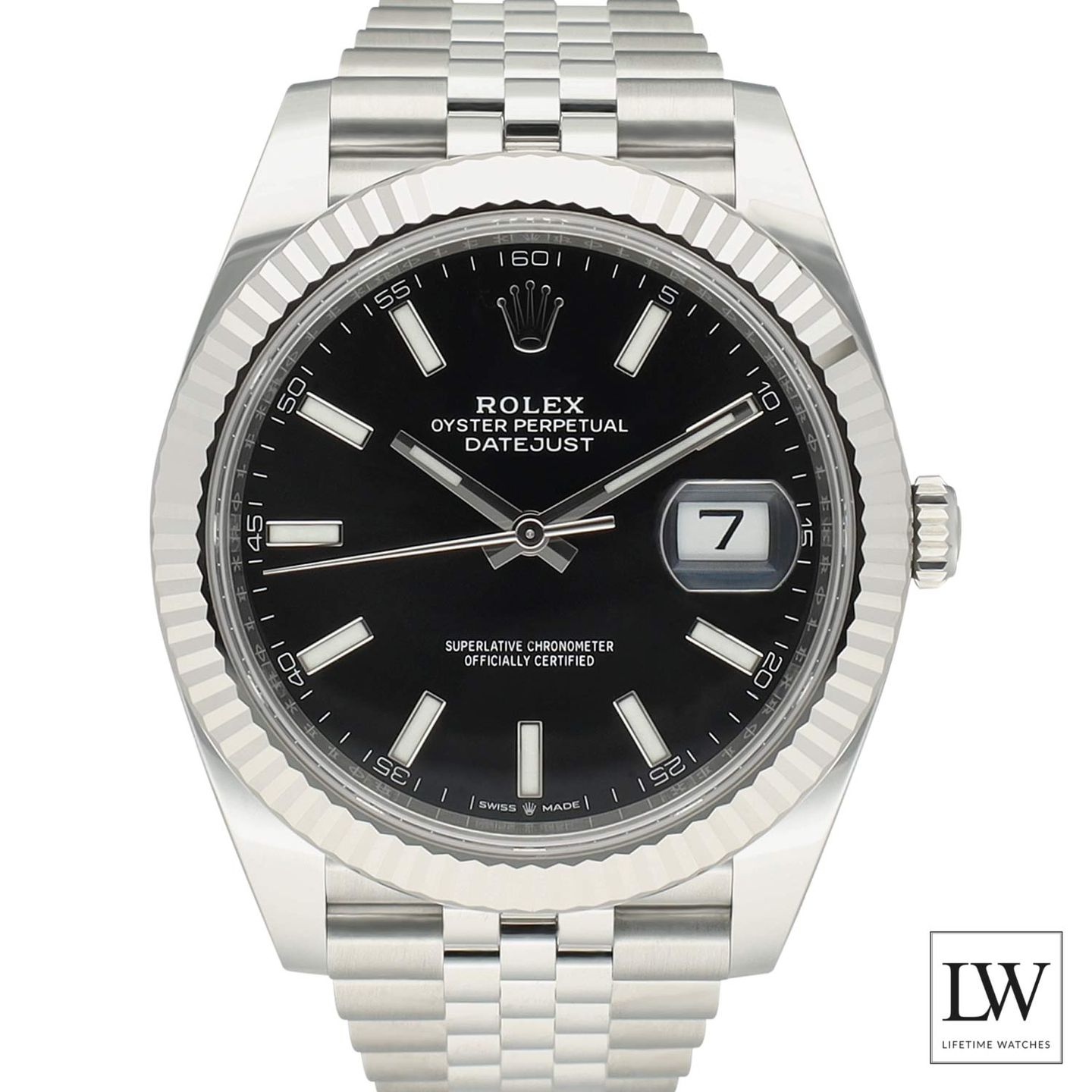 Rolex Datejust 41 126334 (2023) - Black dial 41 mm Steel case (2/8)