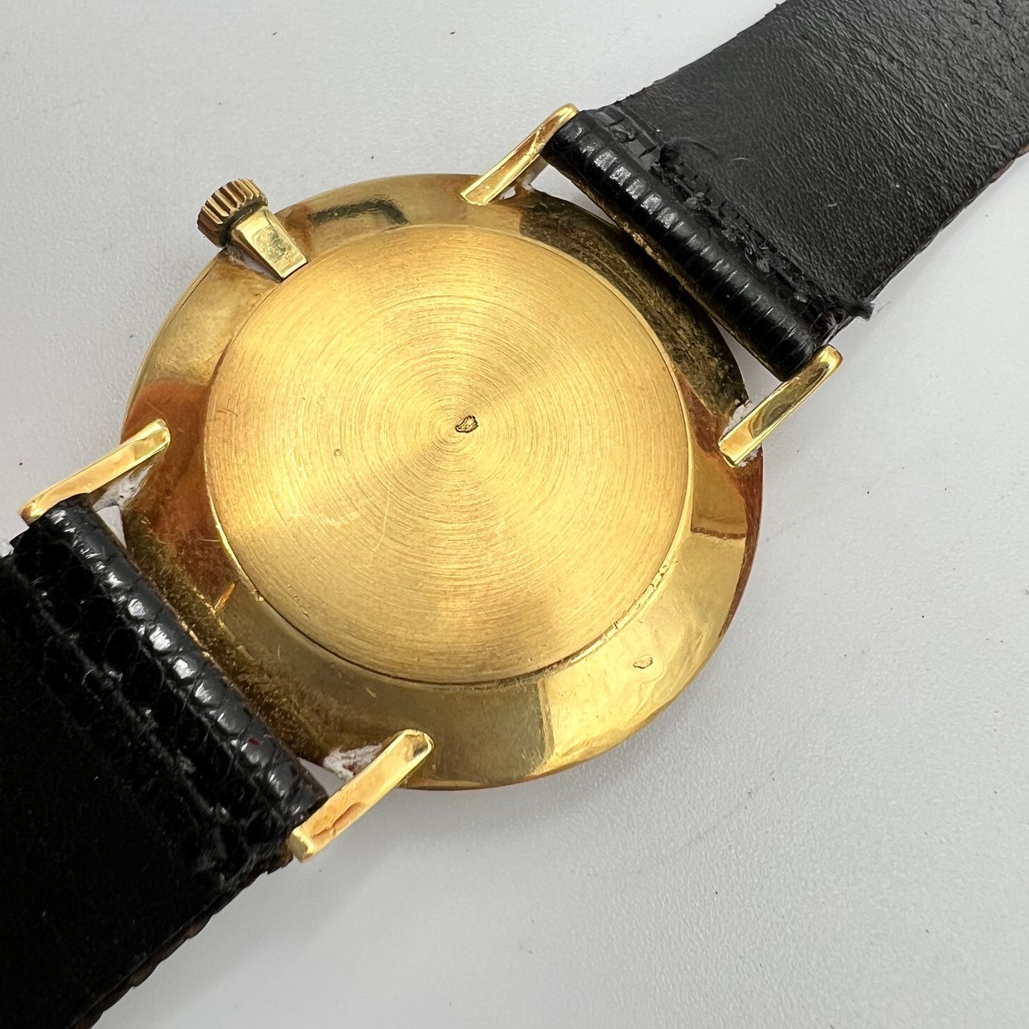 Omega De Ville Unknown (Unknown (random serial)) - Gold dial 33 mm Yellow Gold case (5/7)