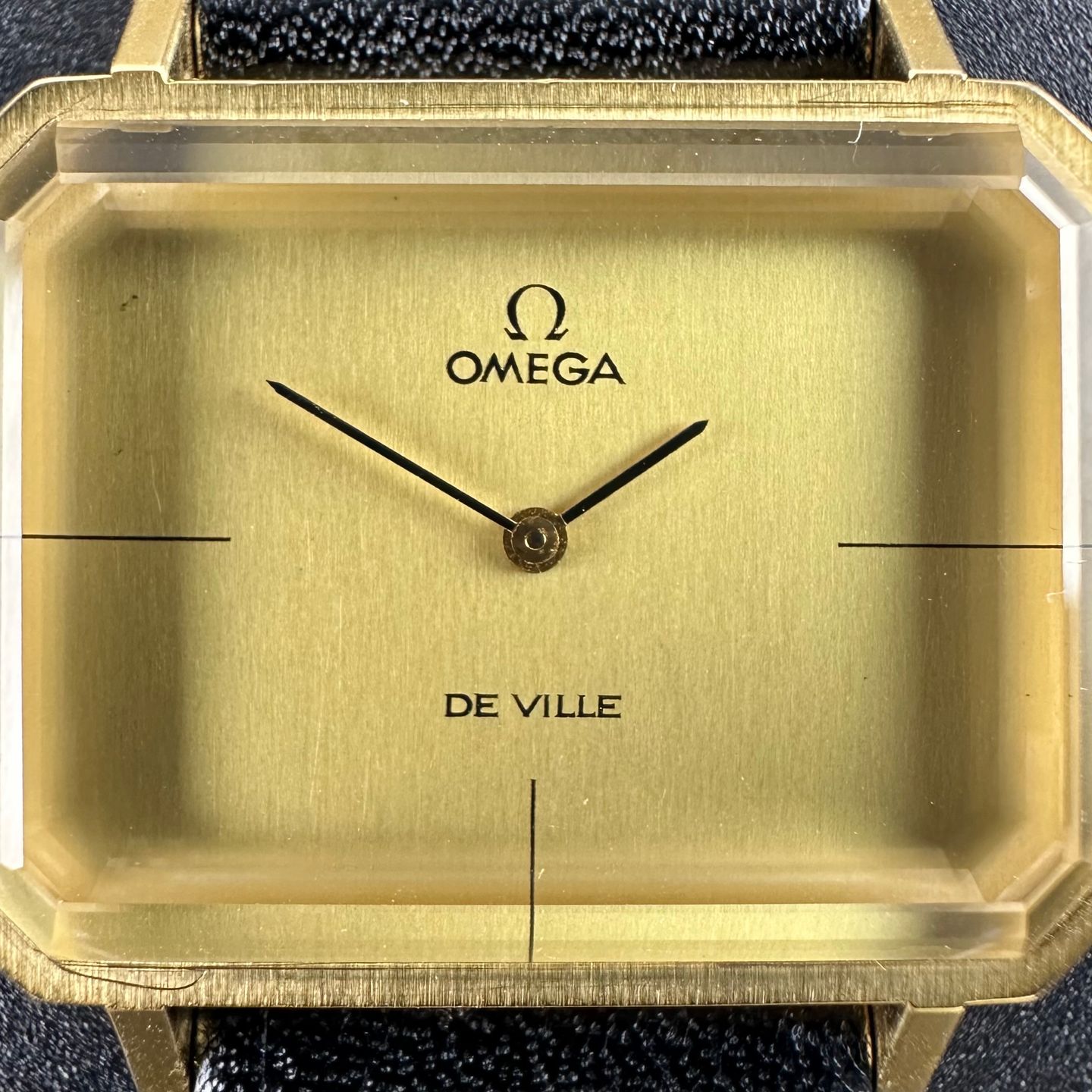 Omega De Ville 511.0379 (1973) - Gold dial 32 mm Gold/Steel case (8/8)