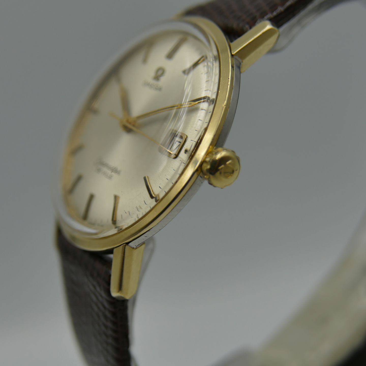 Omega Vintage 60's vintage watch mens Omega Seamaster De Ville ref 136.020 manual wind 613 - (5/8)