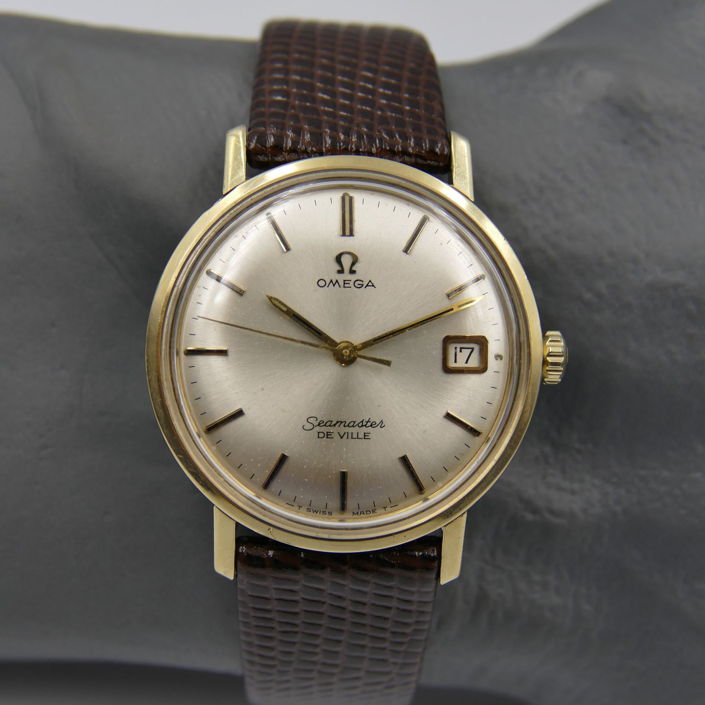 Omega Vintage 60's vintage watch mens Omega Seamaster De Ville ref 136.020 manual wind 613 - (7/8)