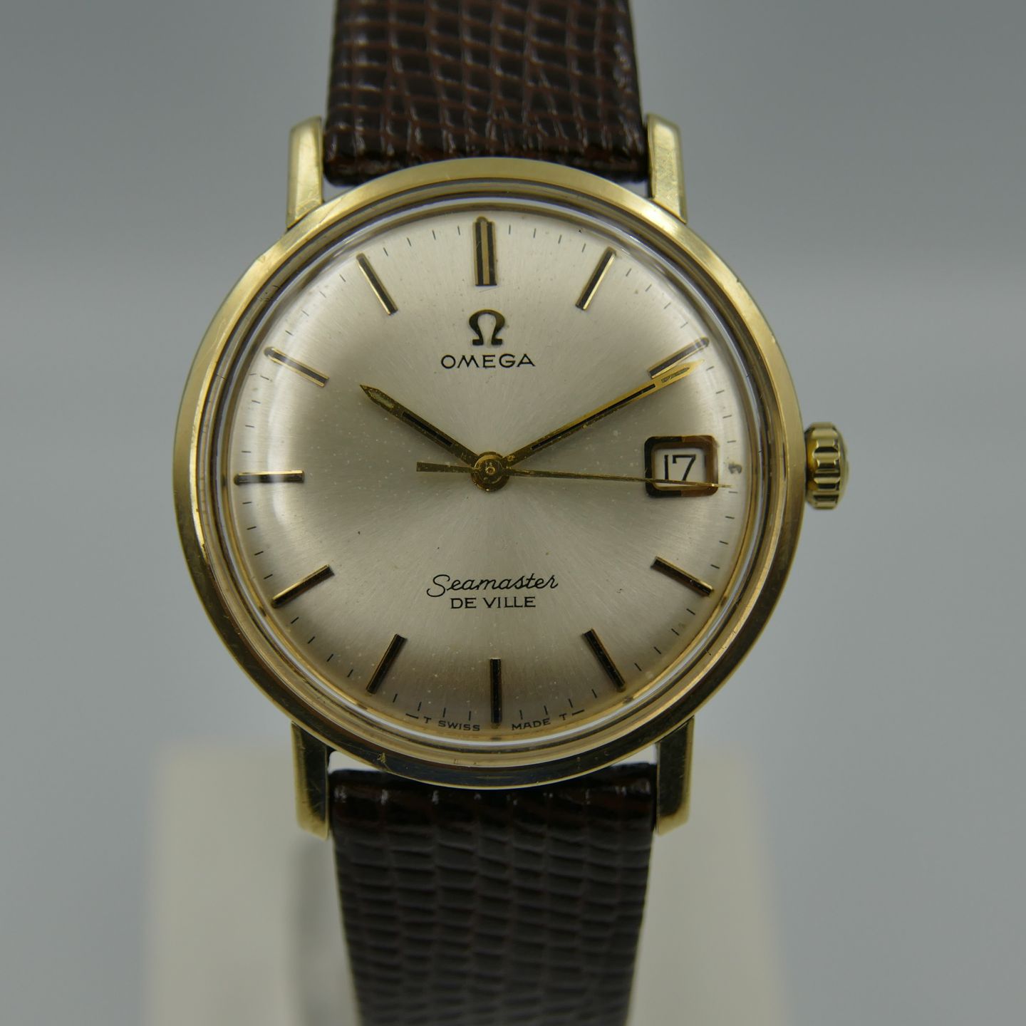 Omega Vintage 60's vintage watch mens Omega Seamaster De Ville ref 136.020 manual wind 613 - (4/8)