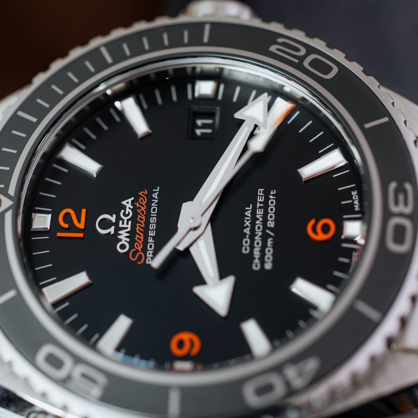 Omega Seamaster Planet Ocean 232.30.46.21.01.003 (2018) - Zwart wijzerplaat 46mm Staal (5/5)