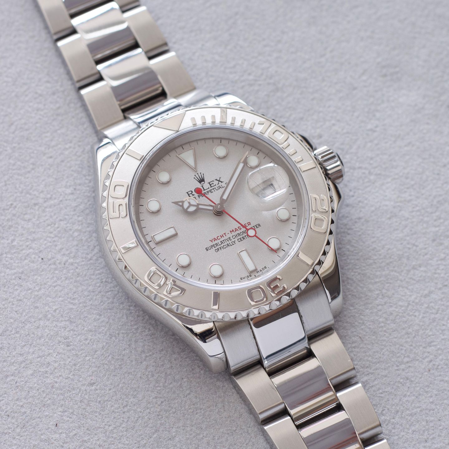 Rolex Yacht-Master 40 16622 (2006) - Silver dial 40 mm Steel case (1/7)