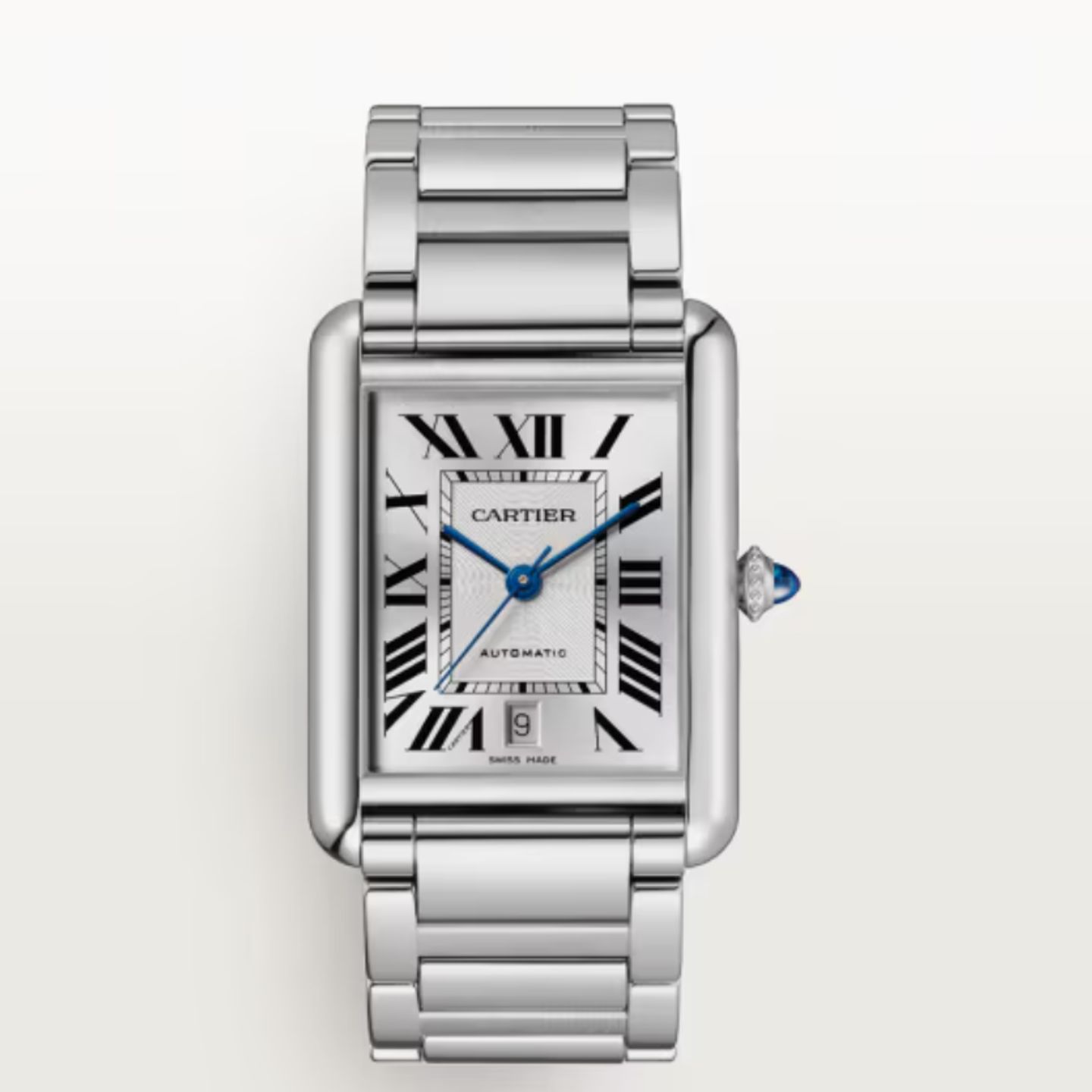 Cartier Tank WSTA0053 (2024) - Zilver wijzerplaat 31mm Staal (1/1)