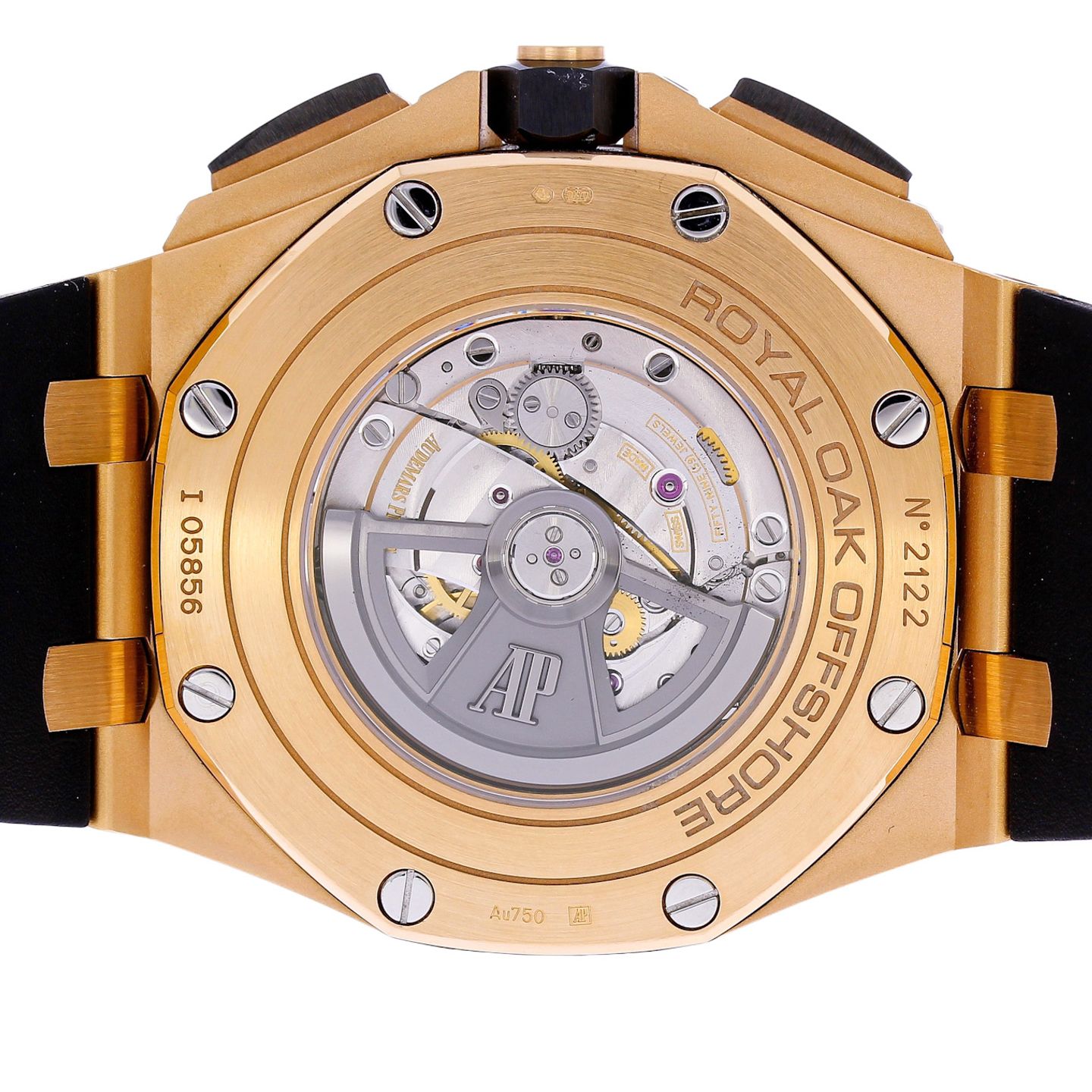 Audemars Piguet Royal Oak Offshore 26400RO.OO.A002CA.01 (2013) - Black dial 44 mm Rose Gold case (5/5)