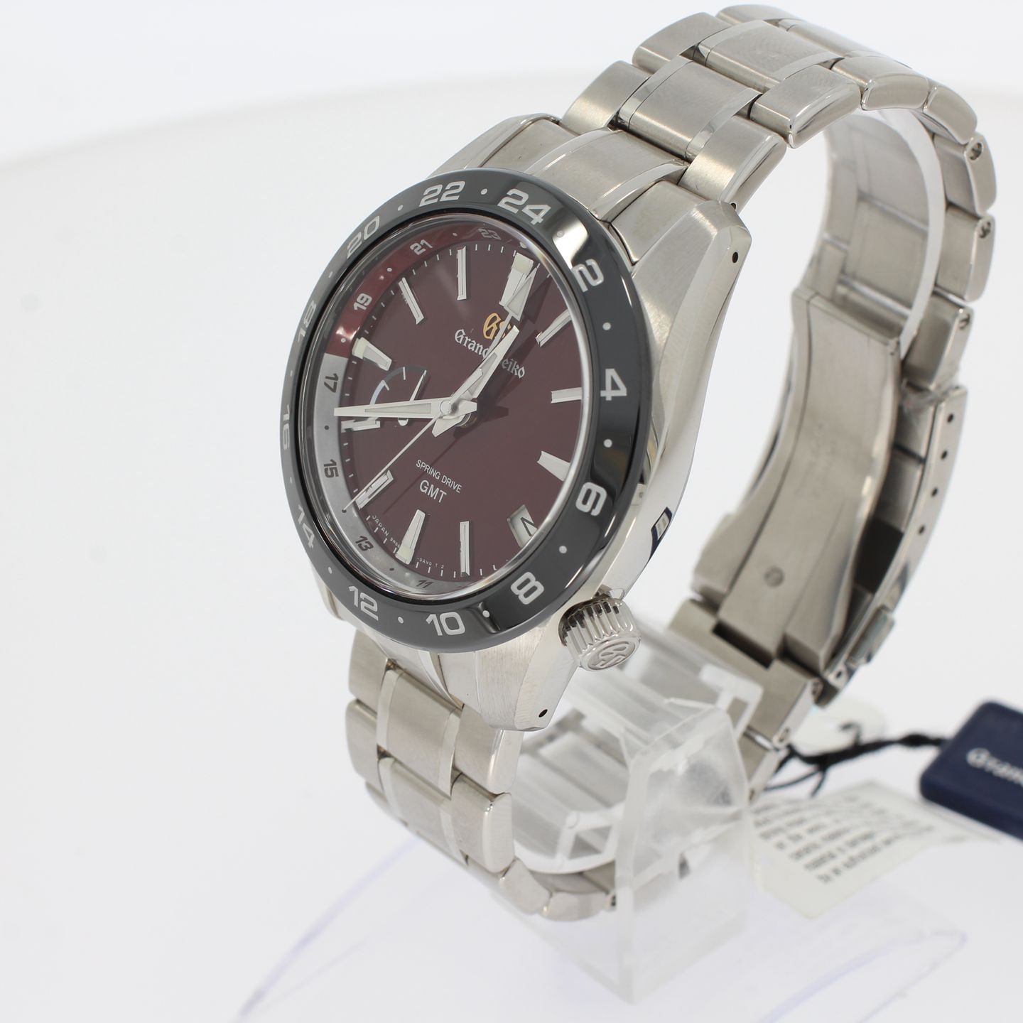 Grand Seiko Sport Collection SBGE305 (2024) - Rood wijzerplaat 40mm Staal (2/4)