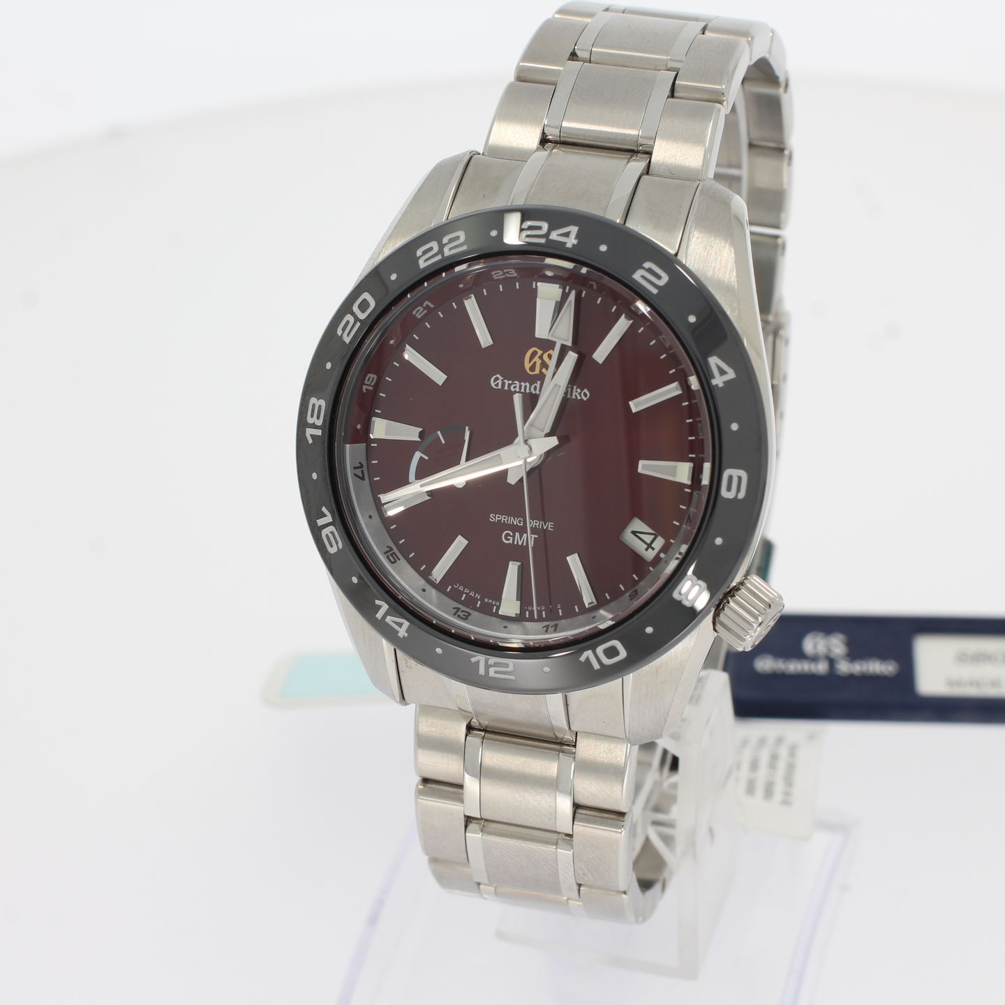 Grand Seiko Sport Collection SBGE305 (2024) - Rood wijzerplaat 40mm Staal (4/4)