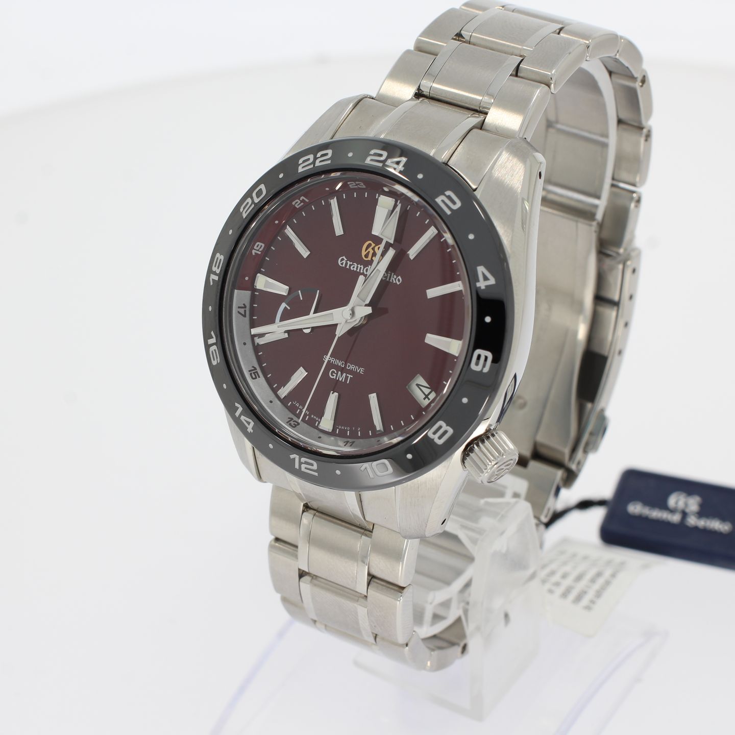 Grand Seiko Sport Collection SBGE305 (2024) - Rood wijzerplaat 40mm Staal (3/4)