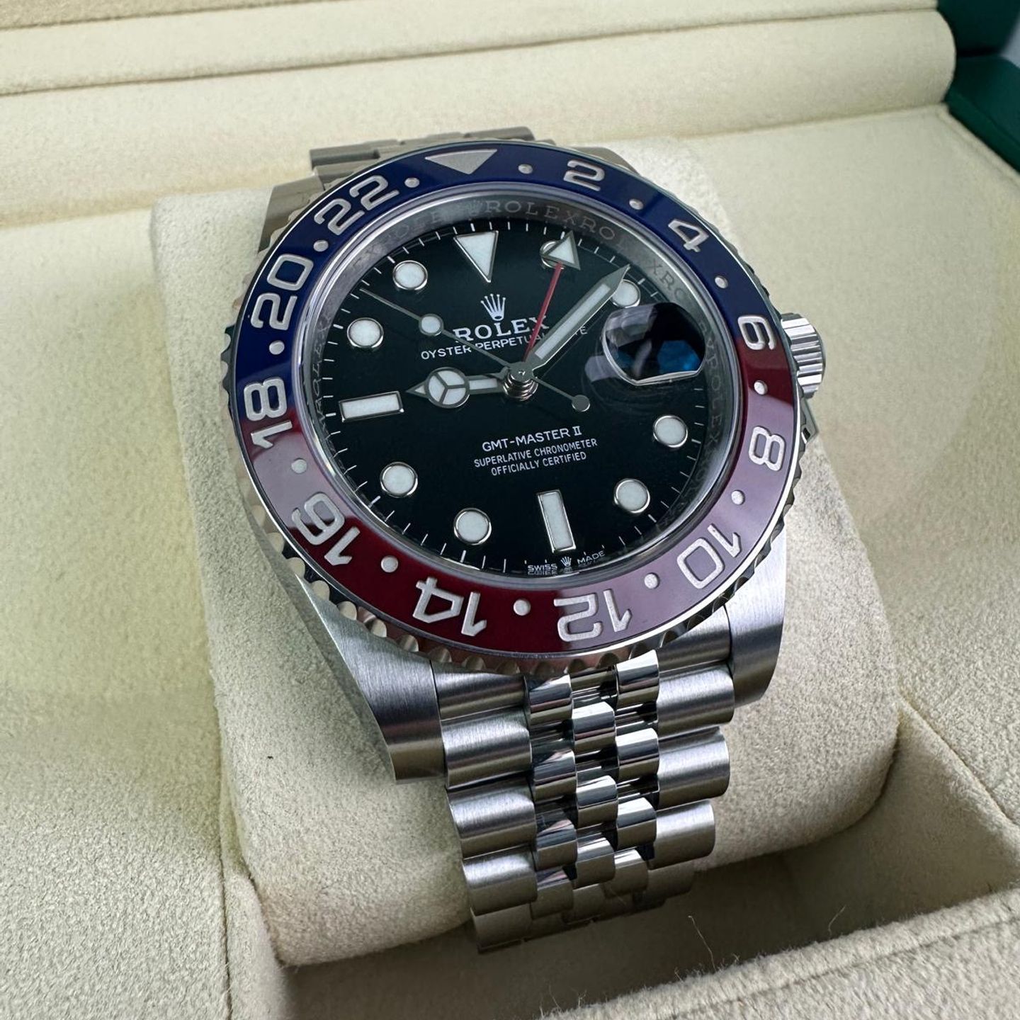 Rolex GMT-Master II 126710BLRO (2021) - Zwart wijzerplaat 40mm Staal (1/1)