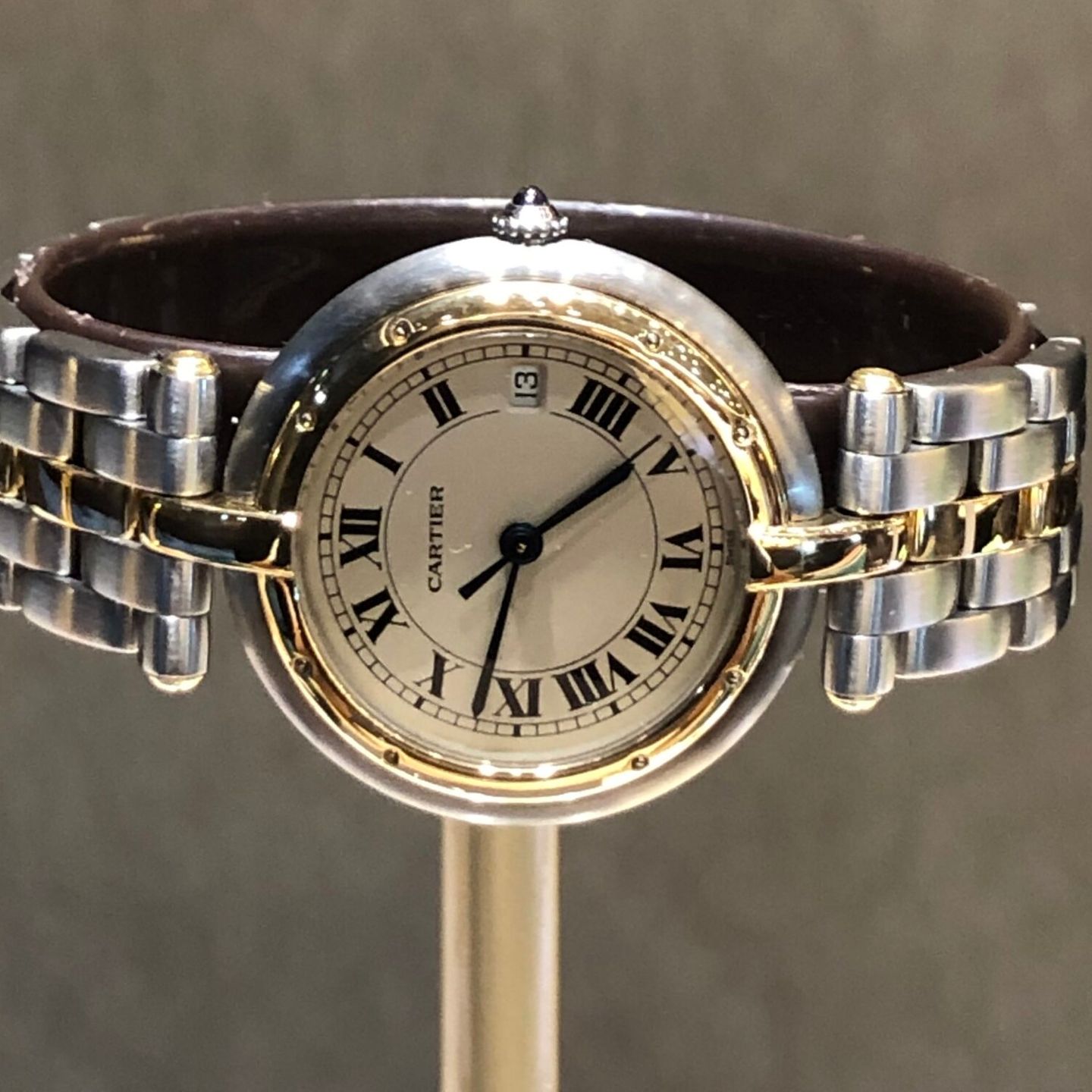 Cartier Cougar 183964 (1999) - White dial 30 mm Steel case (1/7)