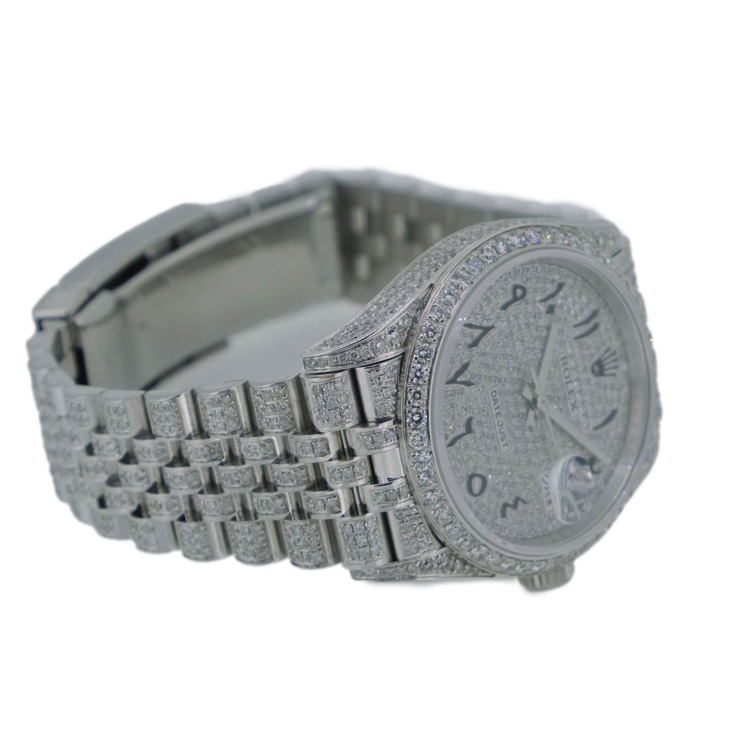 Rolex Datejust 36 126200 (2025) - Diamond dial 36 mm Steel case (3/7)