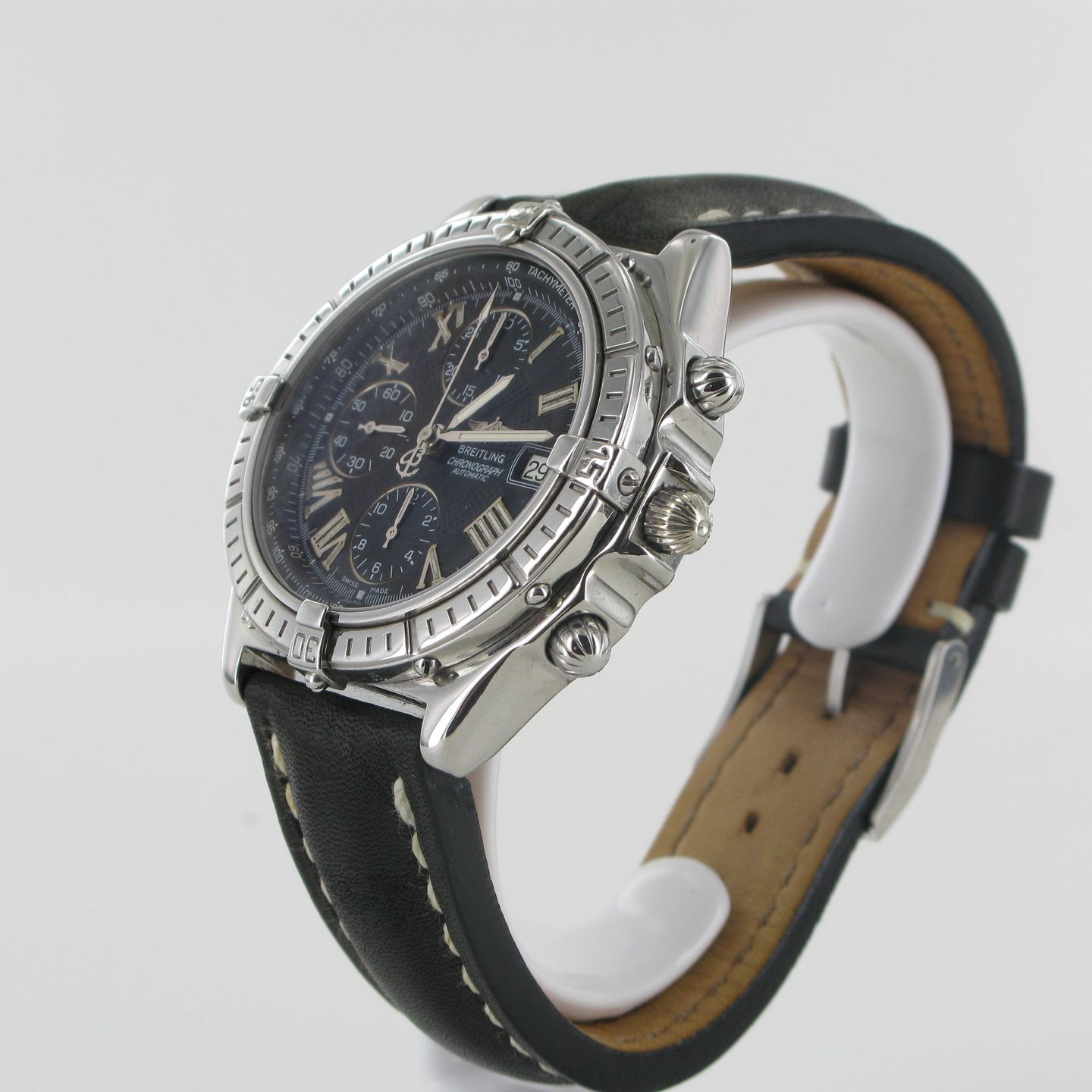 Breitling Crosswind Special A13055 (2000) - Black dial 43 mm Steel case (3/6)