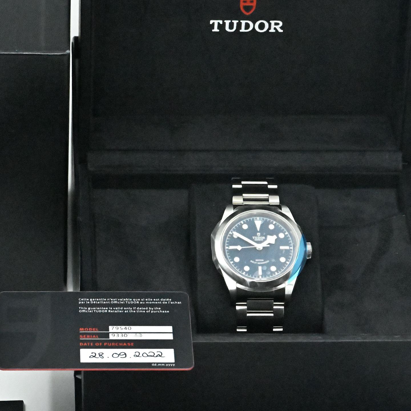 Tudor Black Bay 41 M79540-0004 (2022) - Blue dial 41 mm Steel case (8/8)