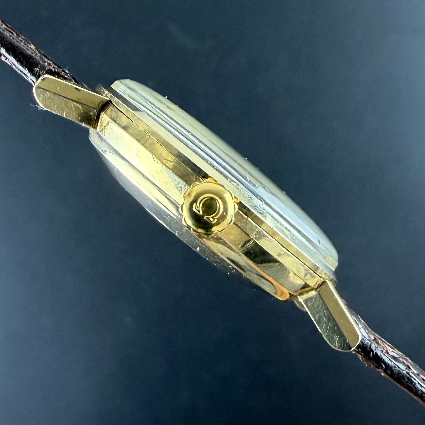 Omega Seamaster LL6287 (1970) - Wit wijzerplaat 34mm Goud/Staal (5/8)