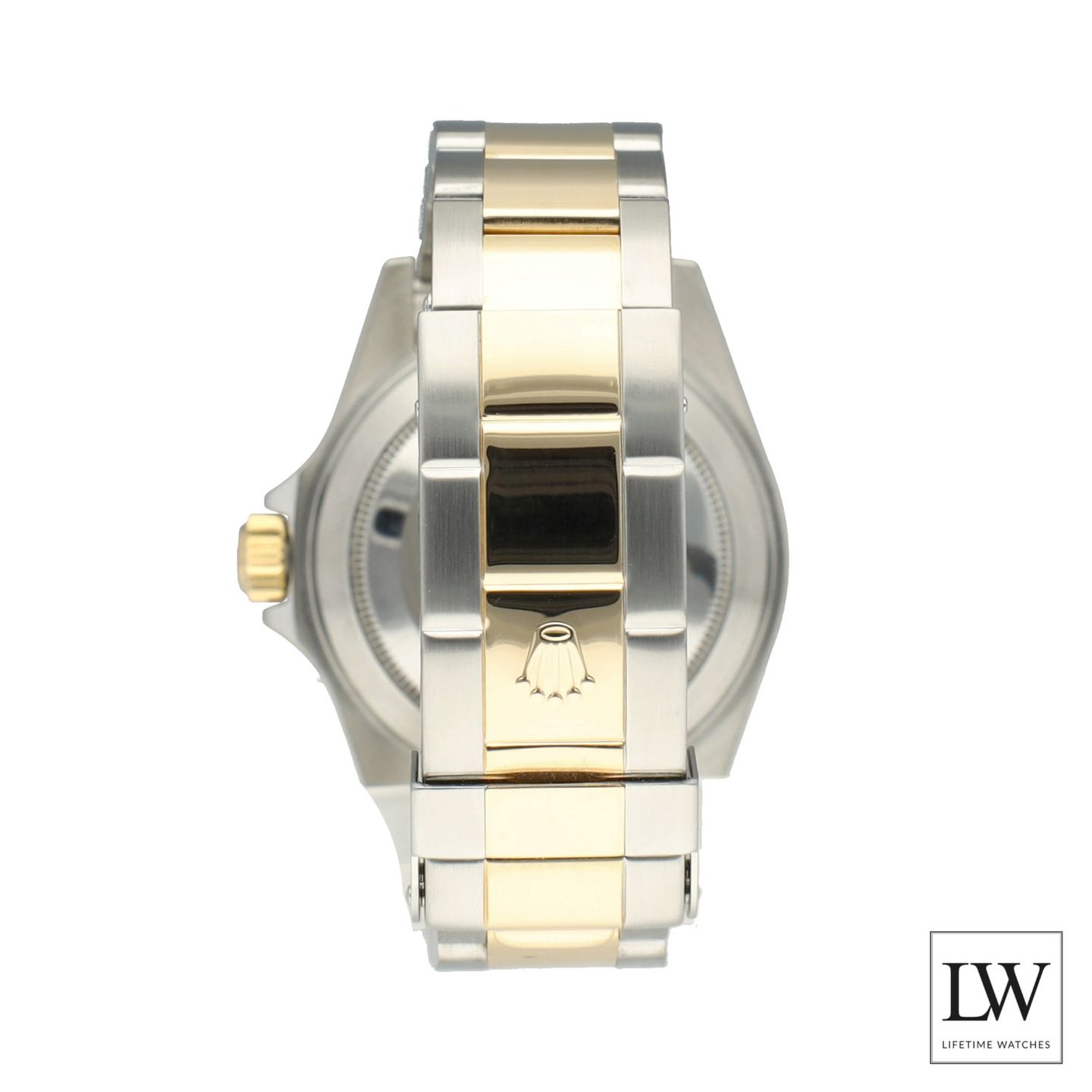 Rolex Submariner Date 16613LN (1999) - Zwart wijzerplaat 40mm Goud/Staal (7/8)