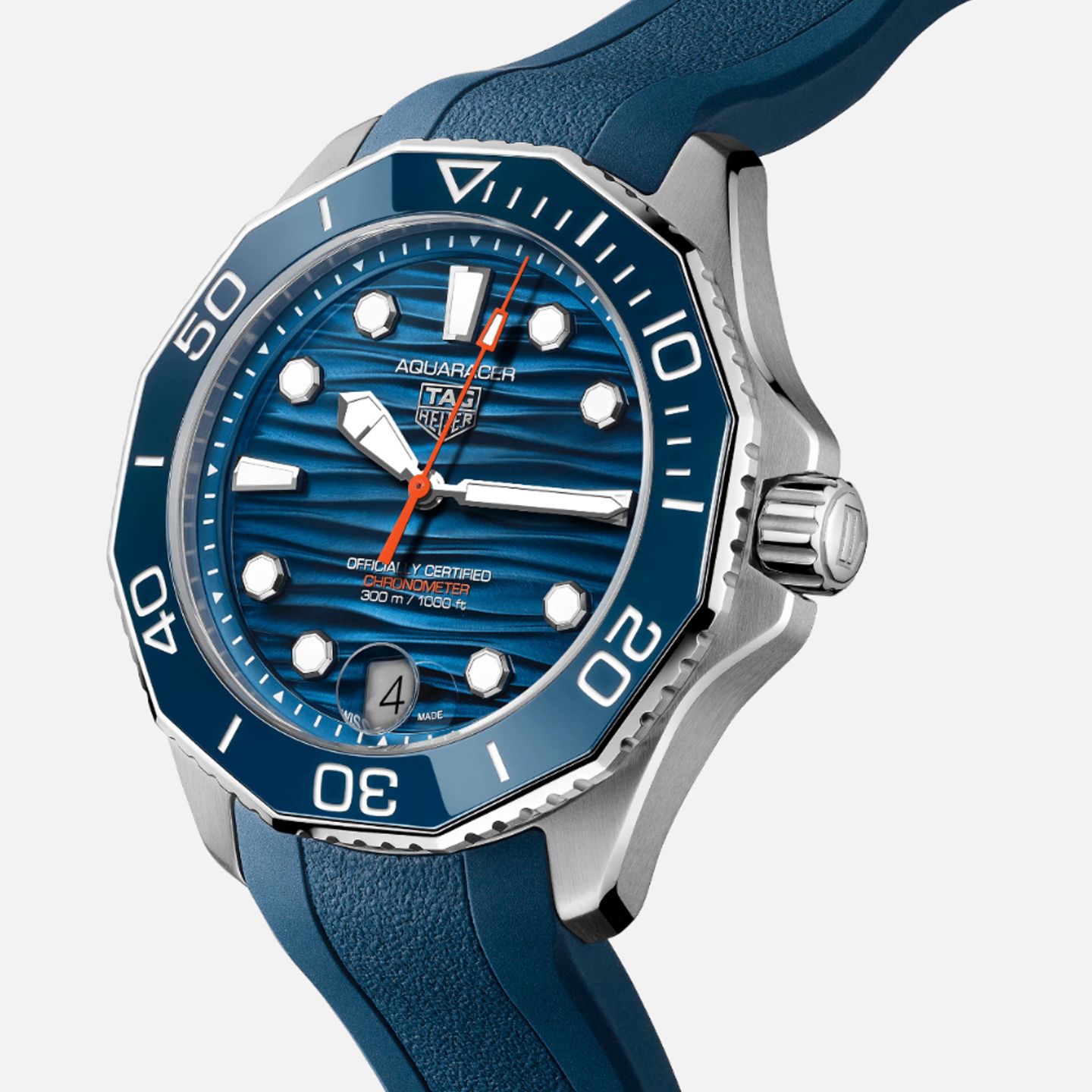 TAG Heuer Aquaracer 300M WBP5111.FT6259 (2024) - Blauw wijzerplaat 42mm Staal (1/1)