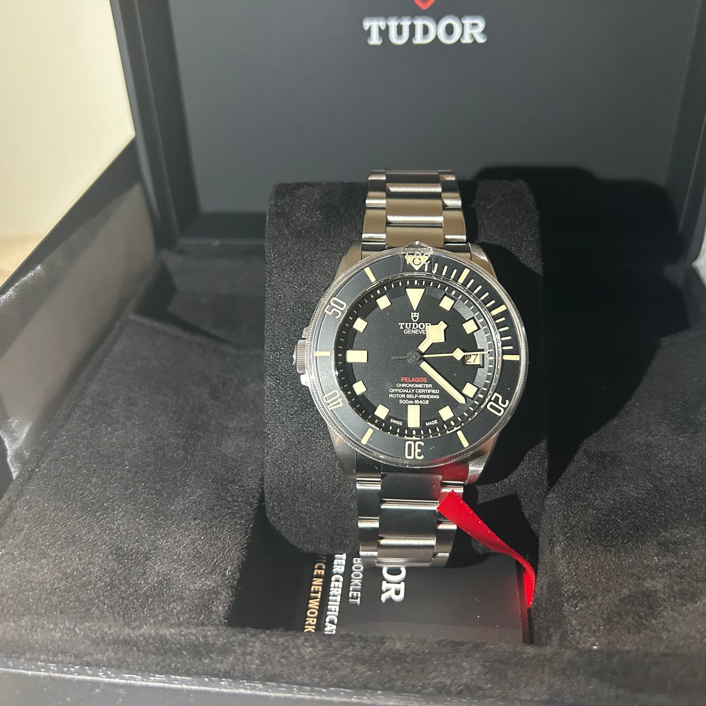 Tudor Pelagos 25610TNL (2024) - Black dial 42 mm Titanium case (4/8)
