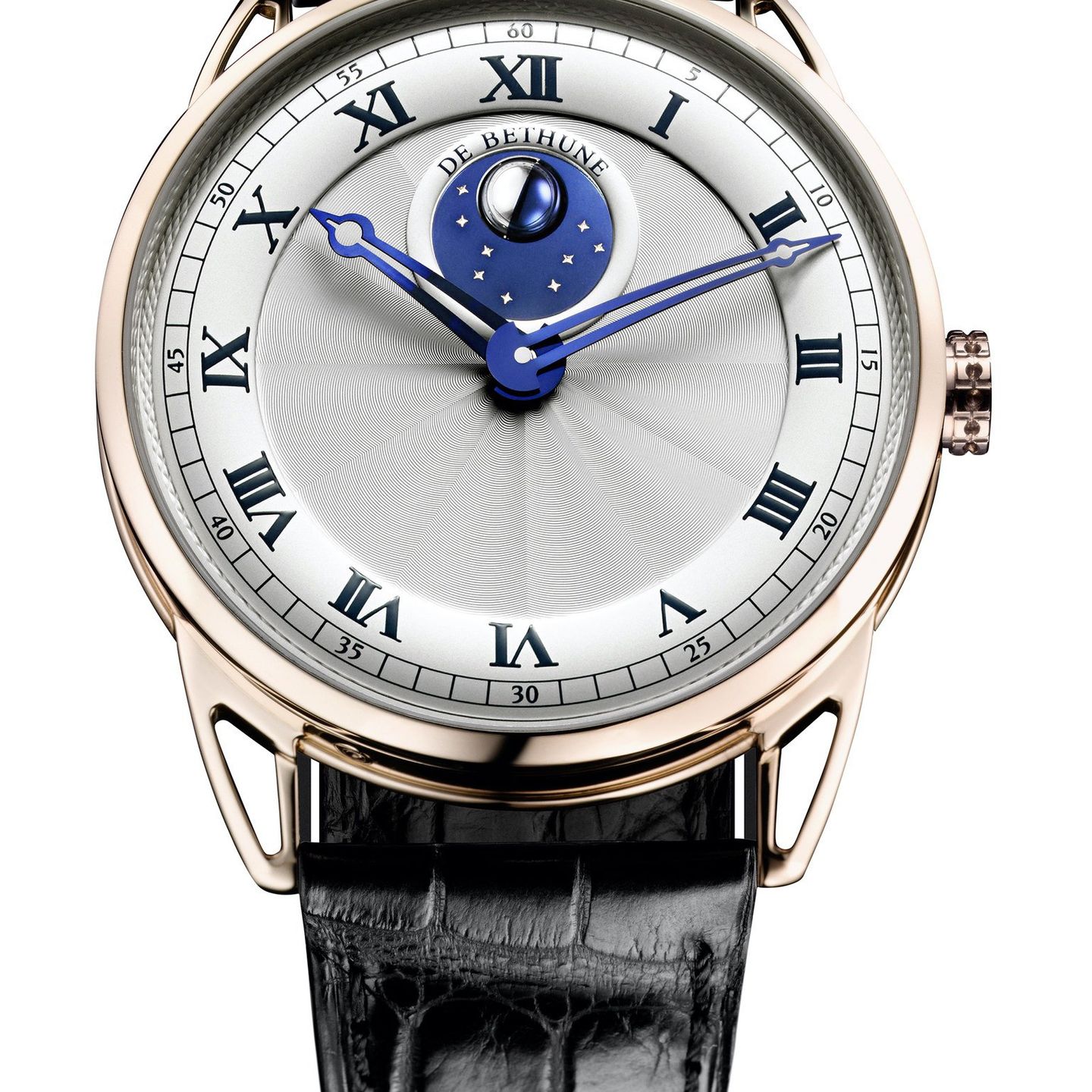 De Bethune DB25 DB25LRS1V1 (Onbekend (willekeurig serienummer)) - Zilver wijzerplaat 44mm Roségoud (1/2)