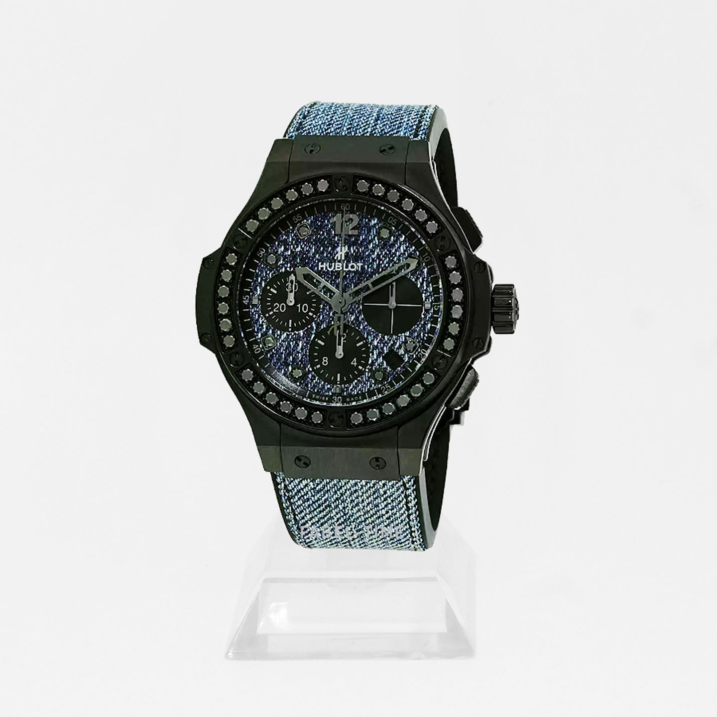 Hublot Big Bang Jeans 301.QX.2740.NR.JEANS16 (2024) - Blauw wijzerplaat 44mm Carbon (1/1)