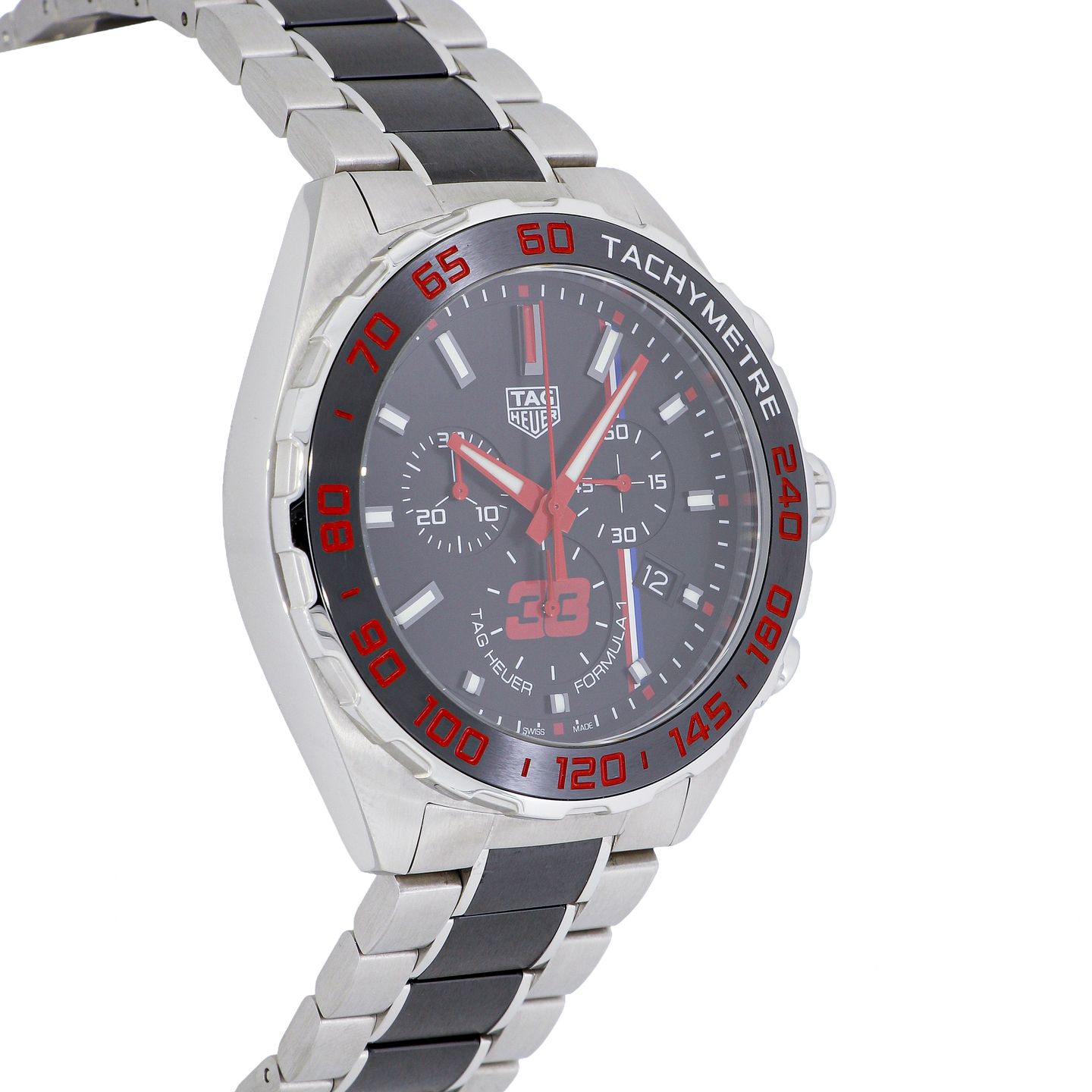 TAG Heuer Formula 1 Quartz CAZ101U.BA0843 (2019) - Black dial 43 mm Steel case (4/8)