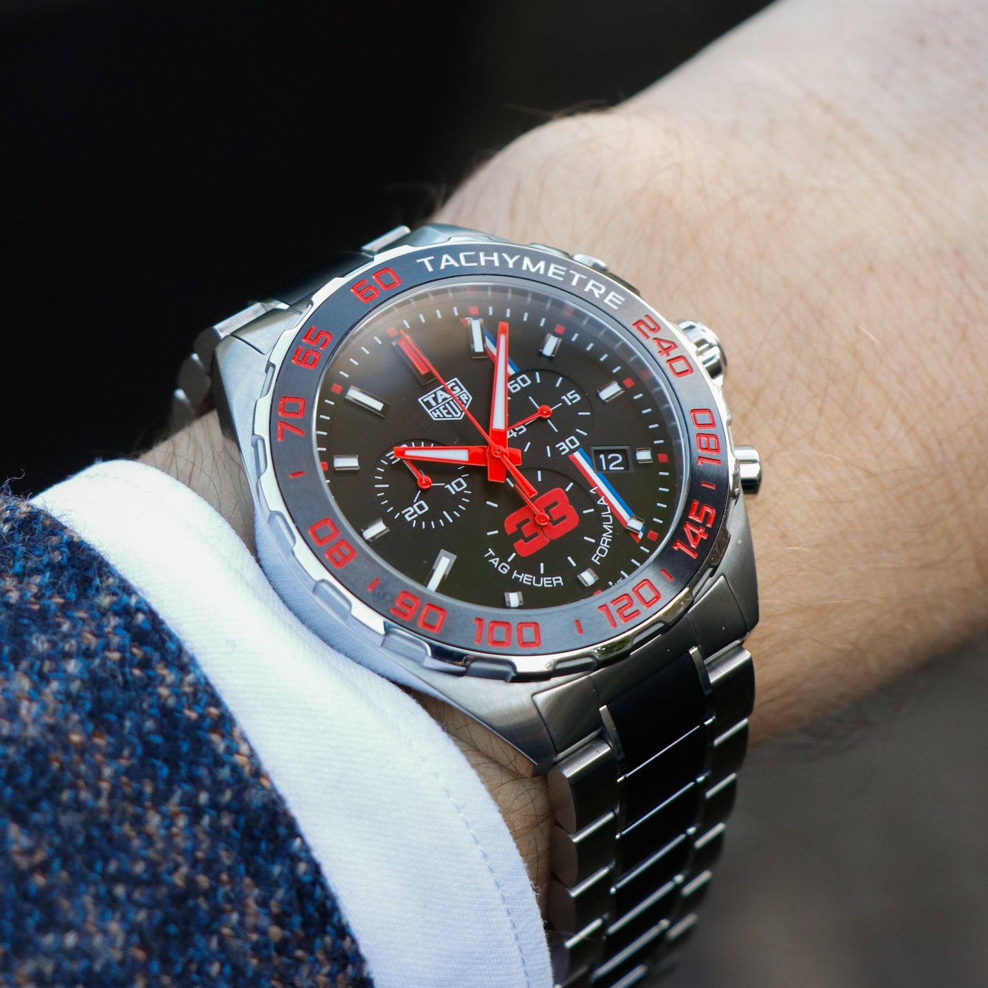 TAG Heuer Formula 1 Quartz CAZ101U.BA0843 (2019) - Black dial 43 mm Steel case (6/8)