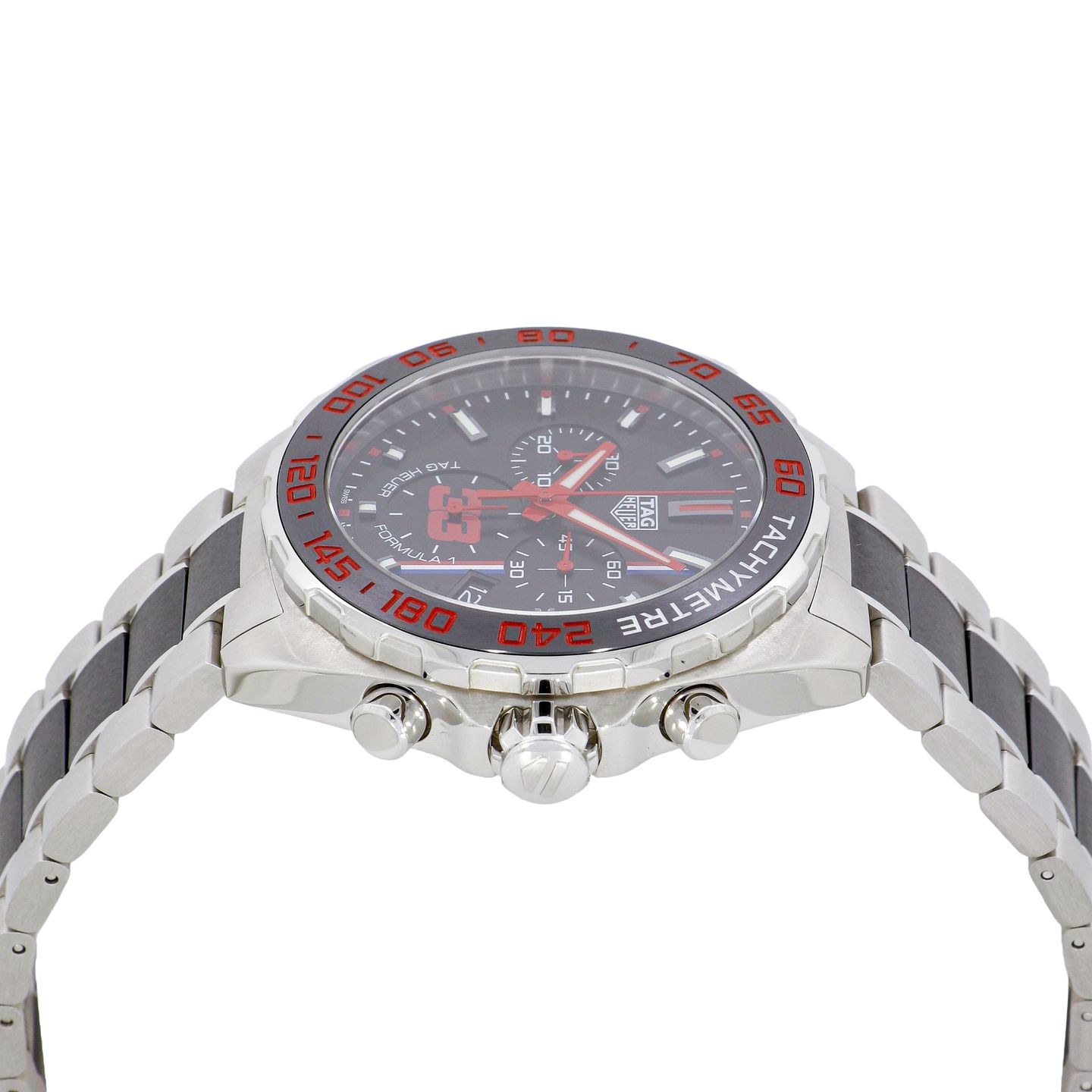 TAG Heuer Formula 1 Quartz CAZ101U.BA0843 (2019) - Black dial 43 mm Steel case (3/8)