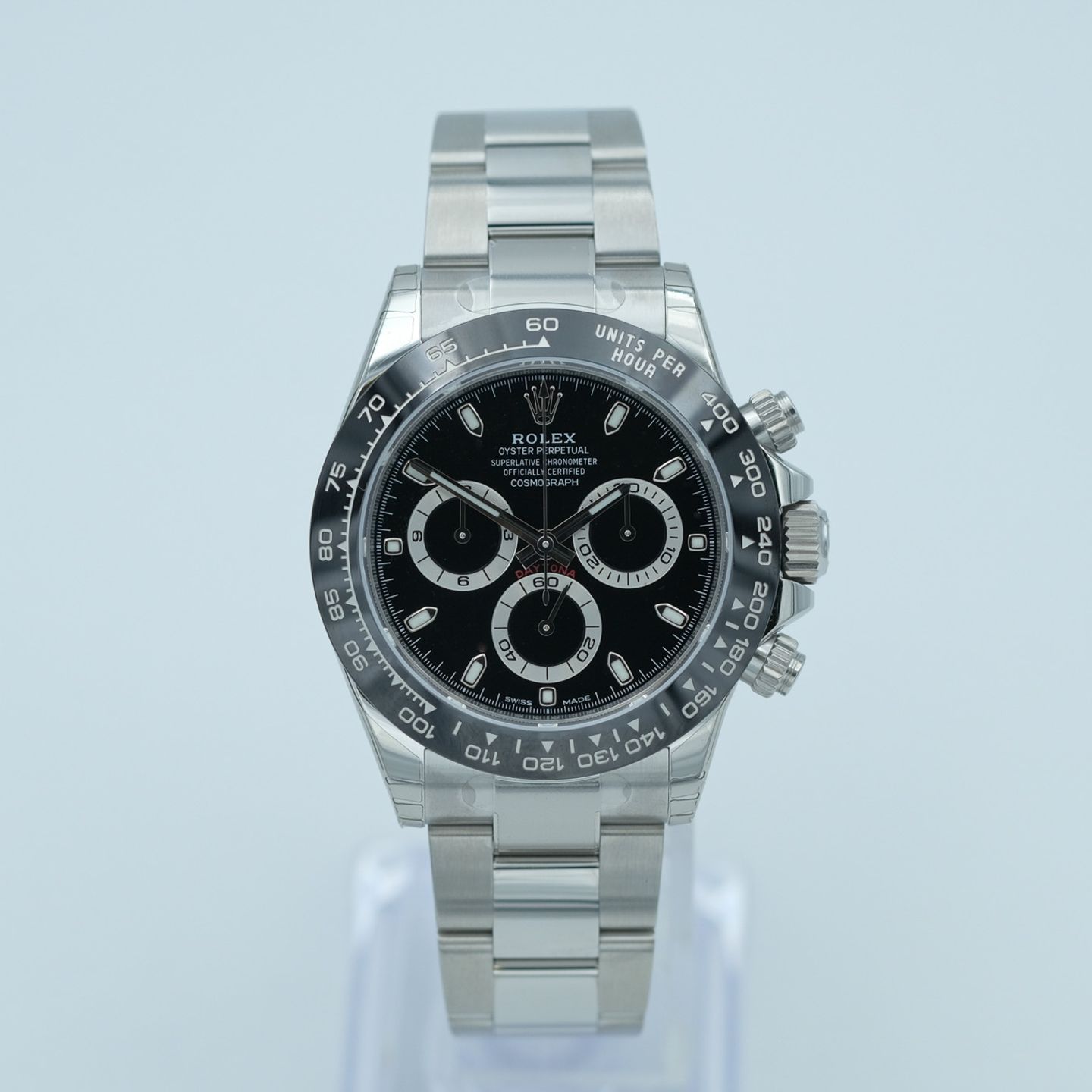 Rolex Daytona 116500LN (2017) - Black dial 40 mm Steel case (3/8)