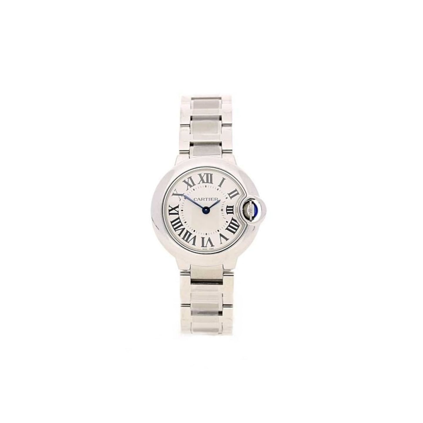 Cartier Ballon Bleu 36mm 3005 (2013) - Zilver wijzerplaat 36mm Staal (1/1)