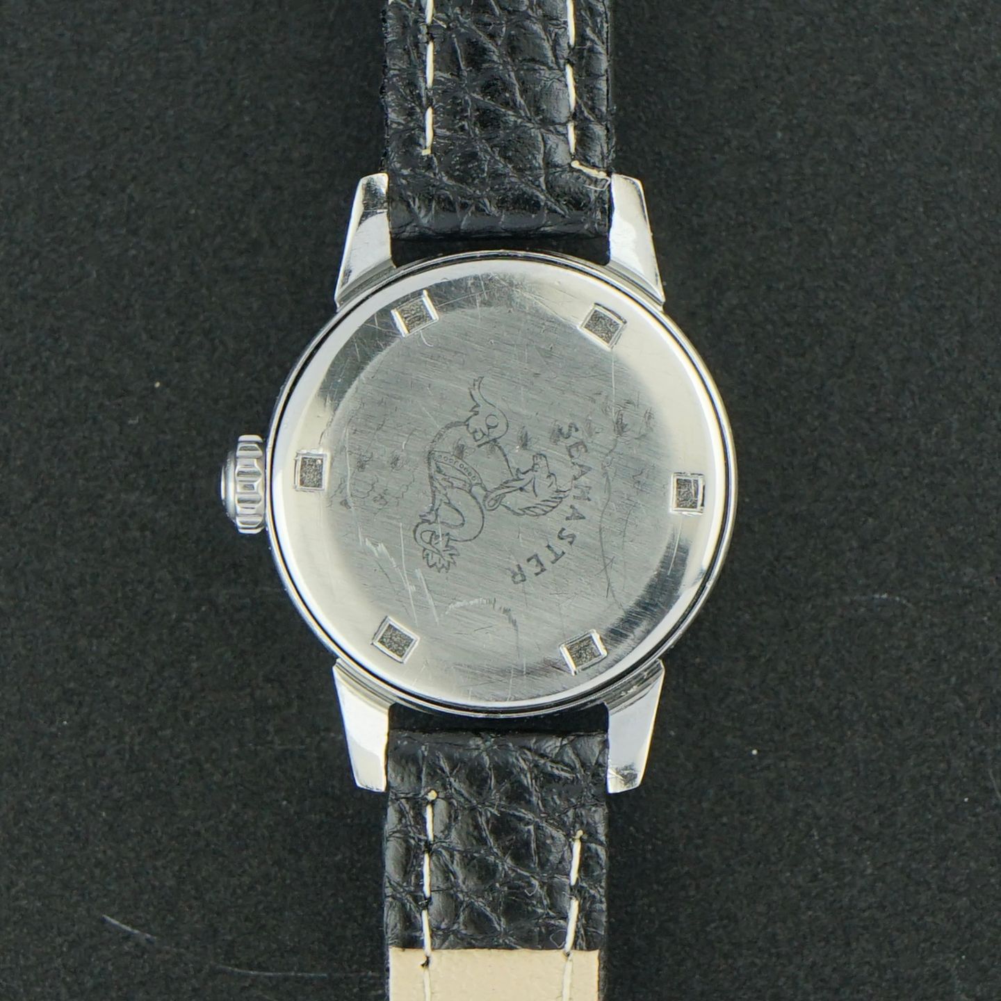 Omega Seamaster 11074 (1962) - Wit wijzerplaat 21mm Staal (3/8)