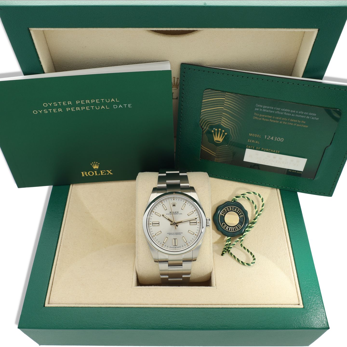 Rolex Oyster Perpetual 41 124300 - (8/8)