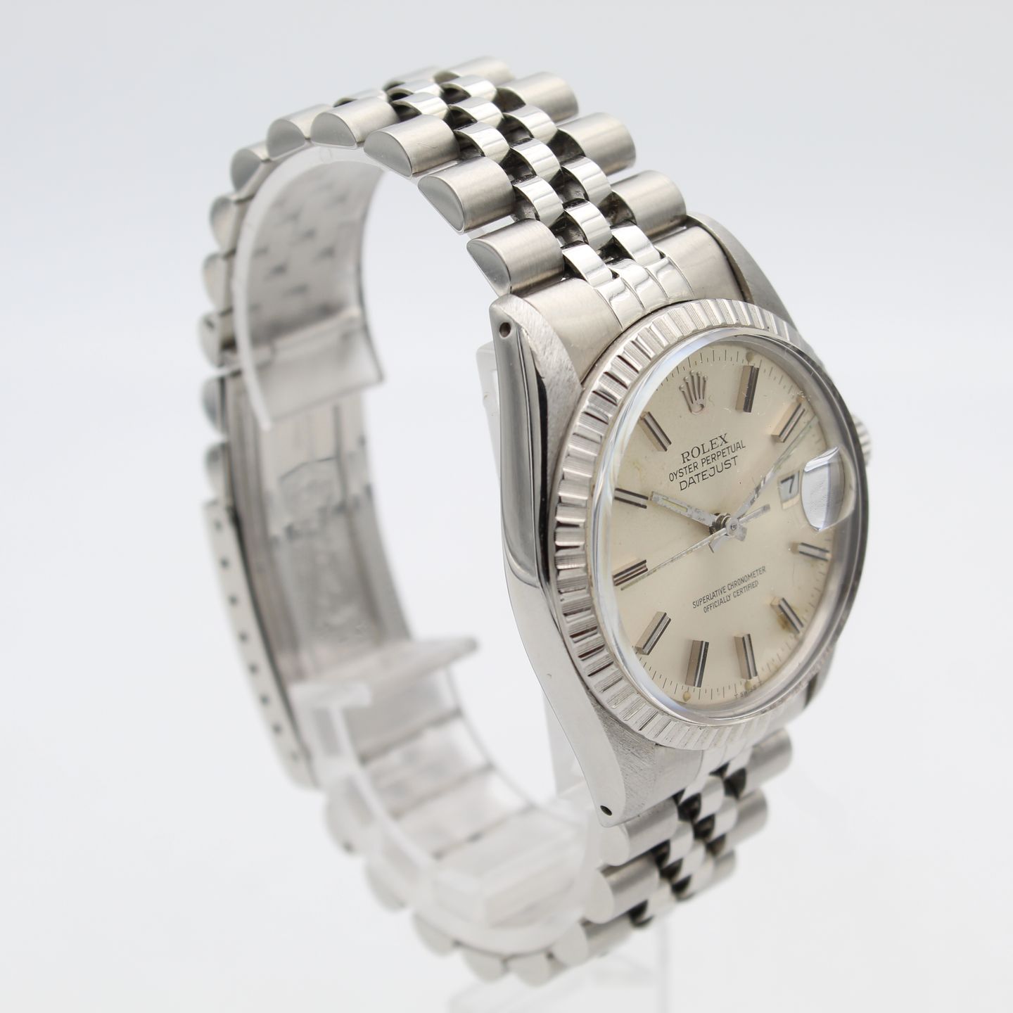 Rolex Datejust 36 16030 (1982) - Silver dial 44 mm Steel case (4/8)