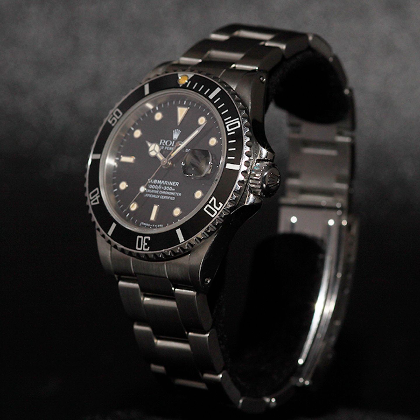 Rolex Submariner Date 168000 (1986) - Black dial 40 mm Steel case (3/7)