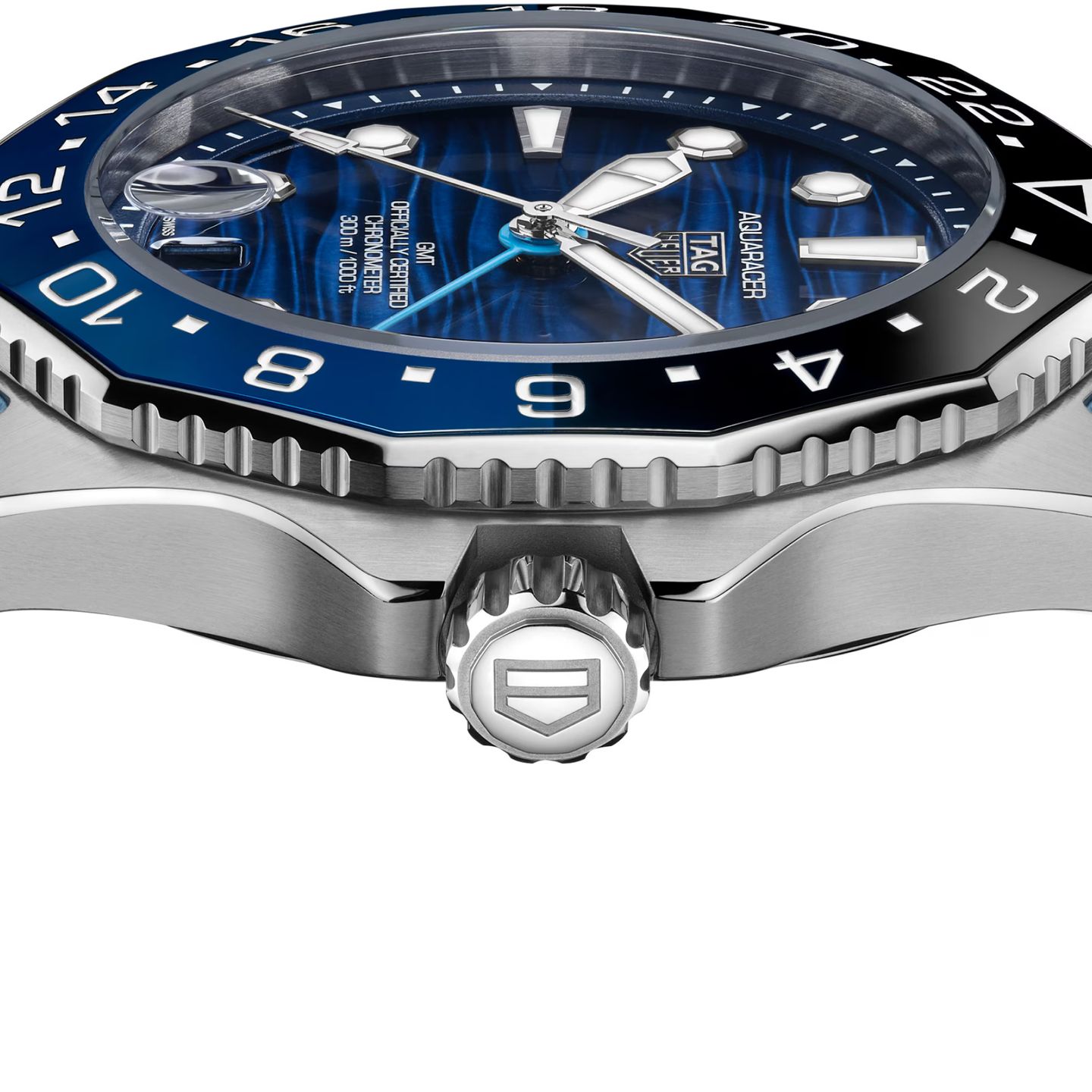 TAG Heuer Aquaracer 300M WBP5114.FT6259 (2025) - Blue dial 42 mm Steel case (3/4)