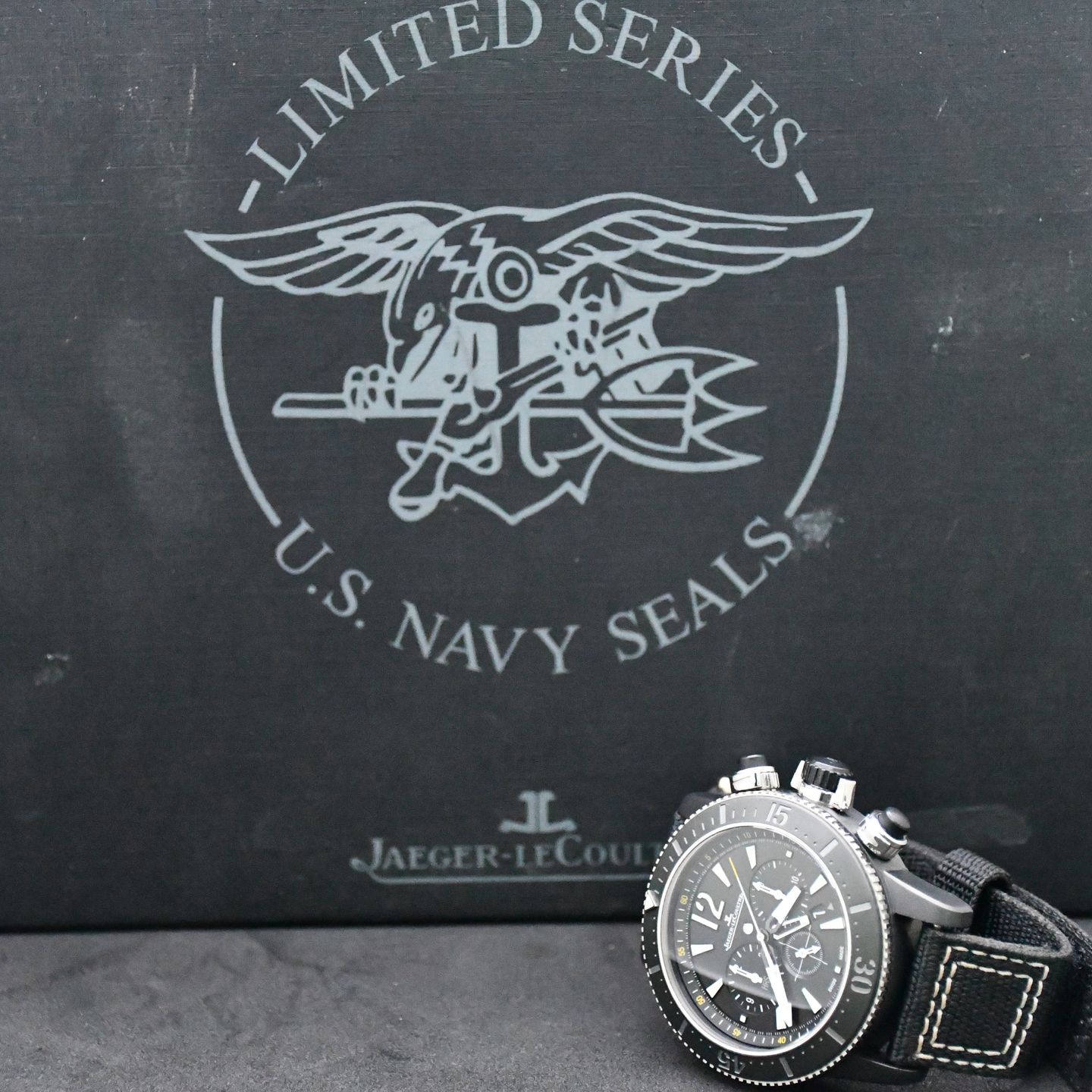 Jaeger-LeCoultre Master Compressor Diving Chronograph GMT Navy SEALs 159.T.C7 - (1/8)