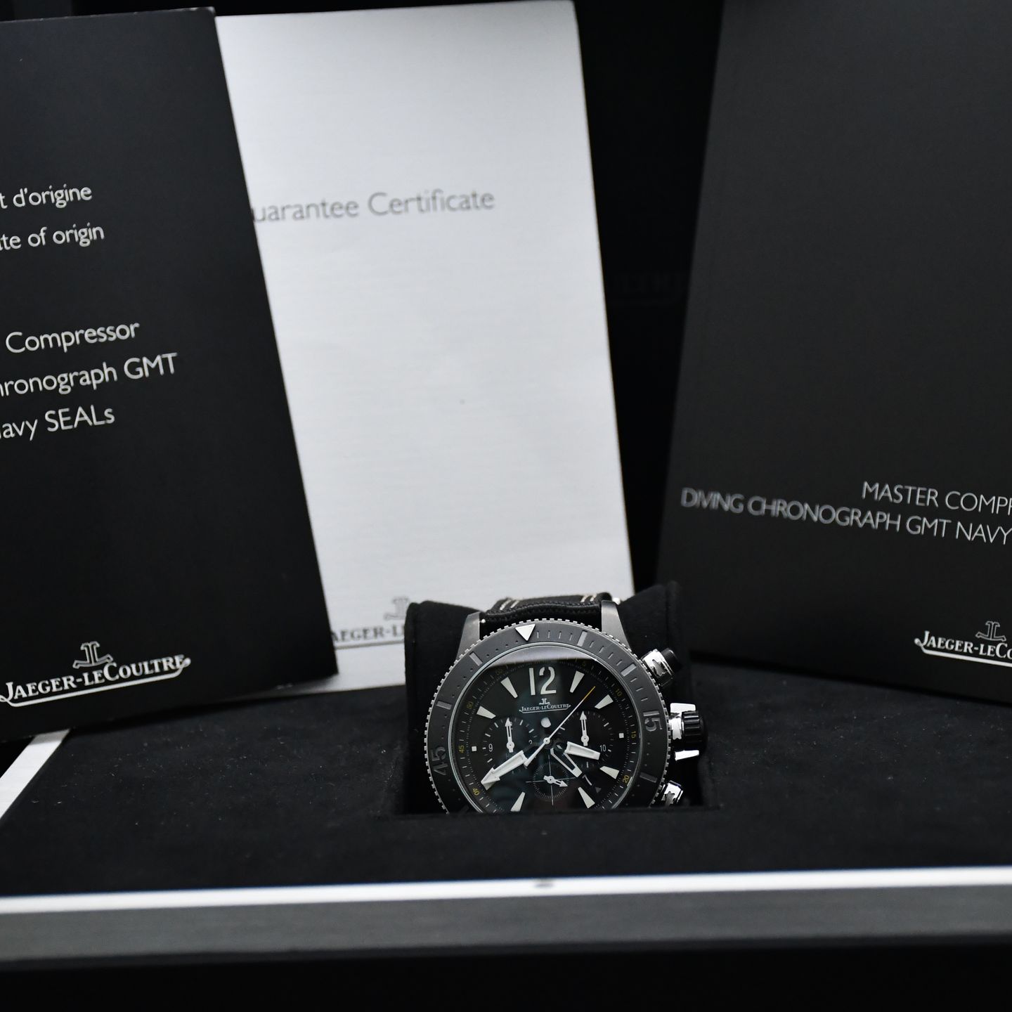 Jaeger-LeCoultre Master Compressor Diving Chronograph GMT Navy SEALs 159.T.C7 - (7/8)